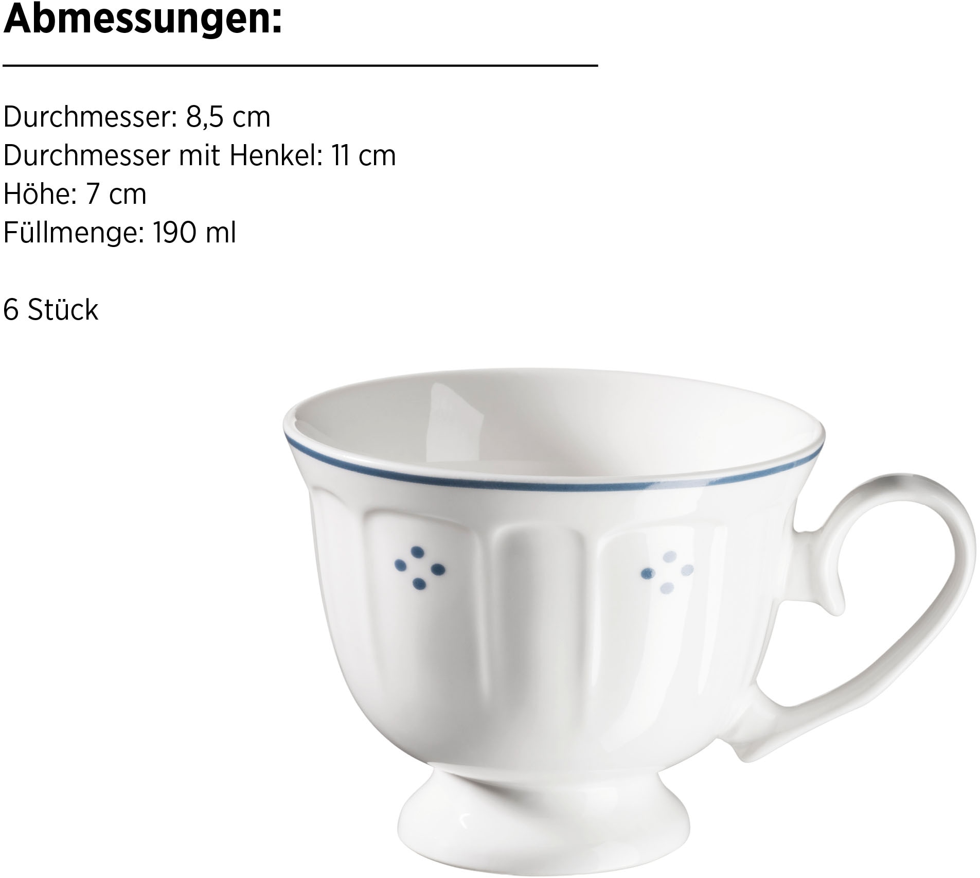 MÄSER Kaffeeservice »Lova«