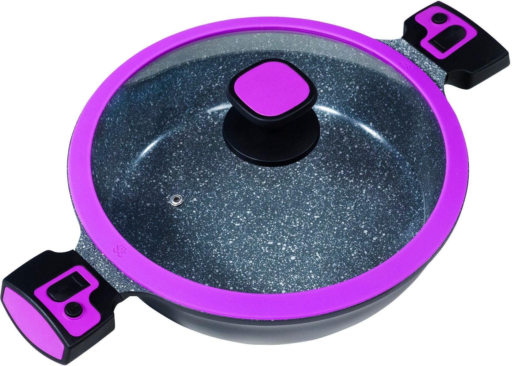 KING Servierpfanne "Click-Grip" Aluminiumguss 1 Stk. tlg. Ø 28 cm, abnehmba günstig online kaufen