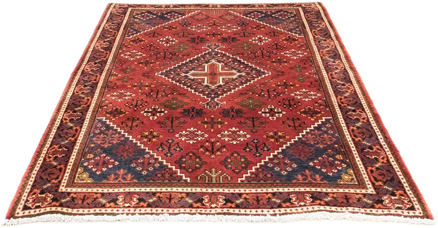 morgenland Orientteppich "Perser - Nomadic - 205 x 138 cm - dunkelrot", rechteckig, 10 mm Höhe, Wohnzimmer, Handgeknüpft