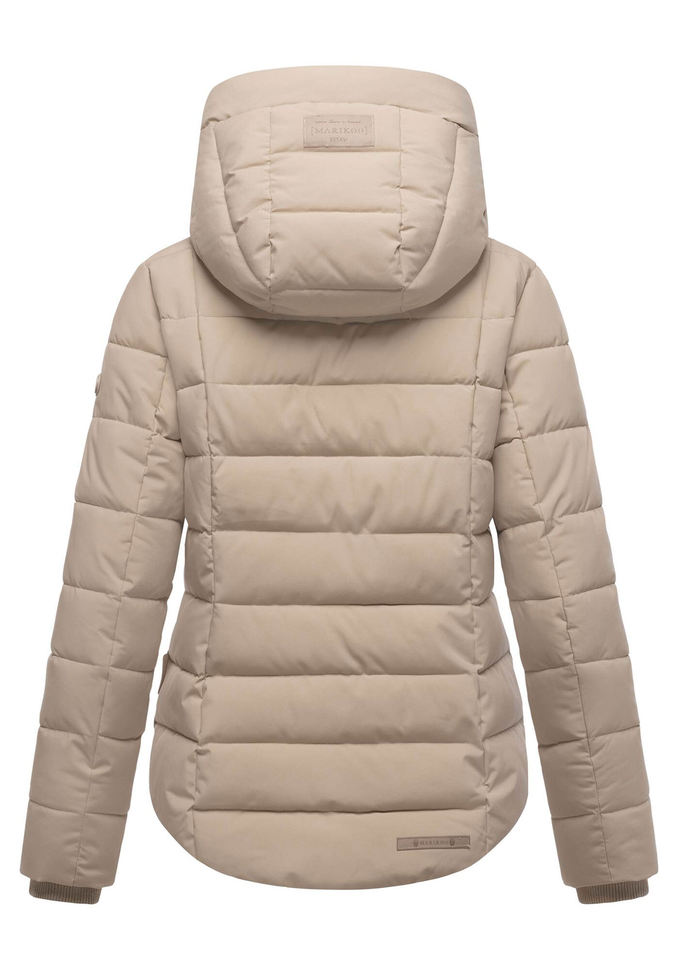 Marikoo Winterjacke »Tayenaa«, mit schmaler Steppung und extra hohem Kragen