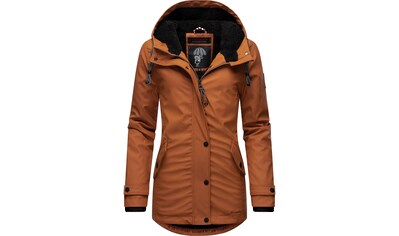 Ragwear Outdoorjacke »Varvarra«, mit Kapuze, stylische Übergangsjacke mit großer  Kapuze für bestellen | BAUR