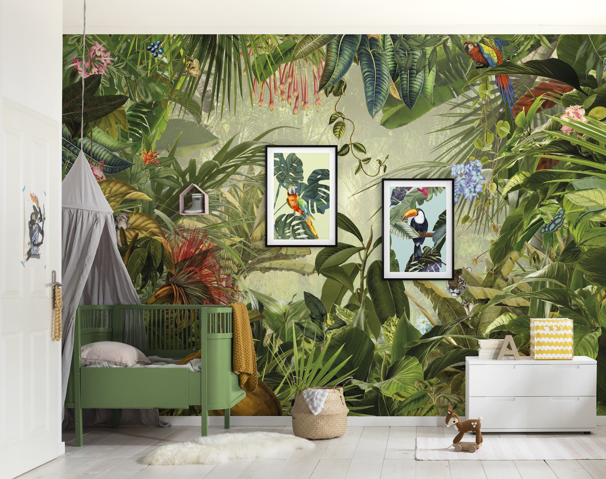 Komar Bild "Toco Toucan" Natur 1 Stk. tlg. Wandbild zur Dekoration - ohne R günstig online kaufen