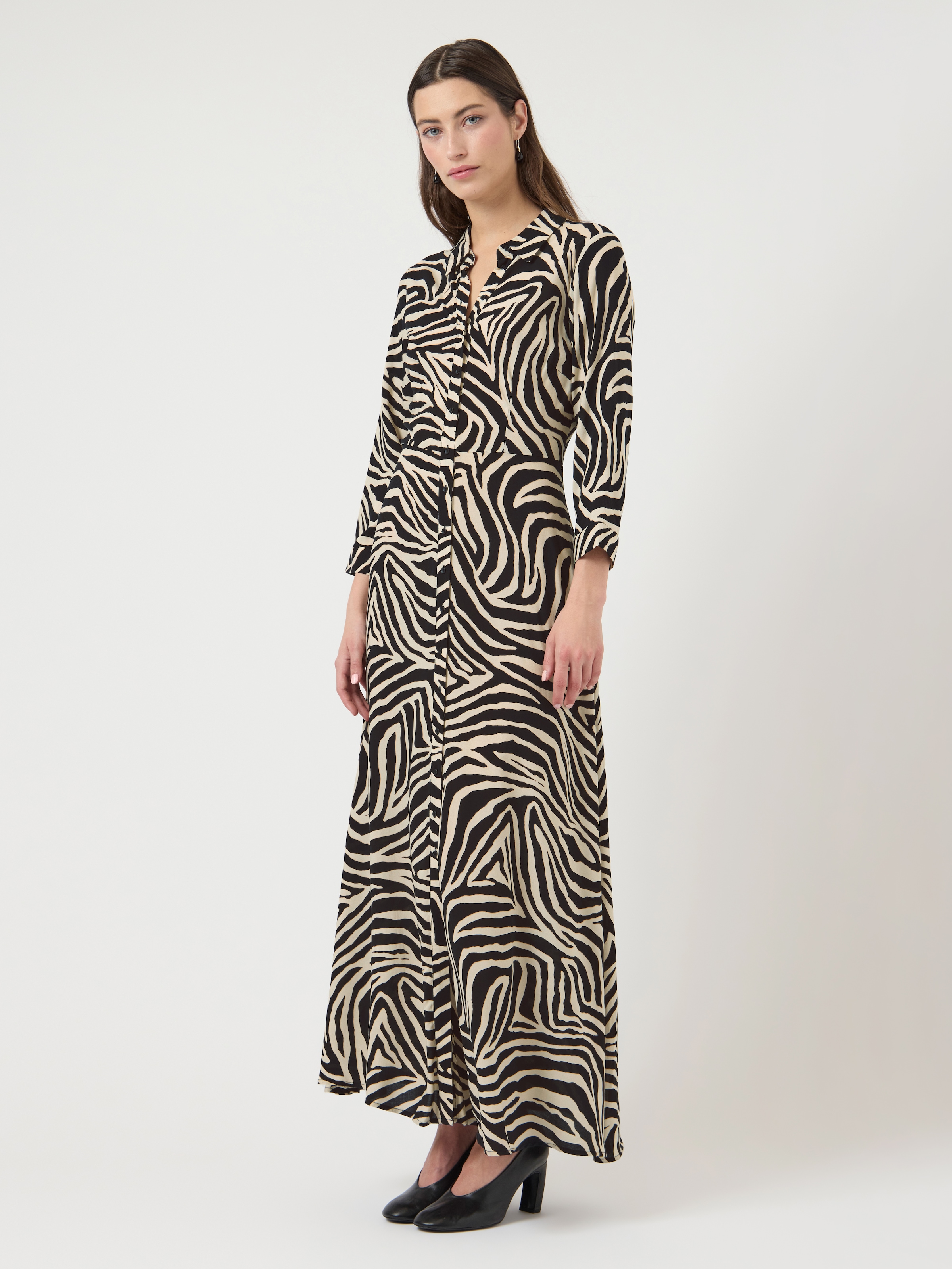 Y.A.S "YASSAVANNA LONG SHIRT DRESS" Sommerkleid, mit 3/4 Ärmel günstig online kaufen