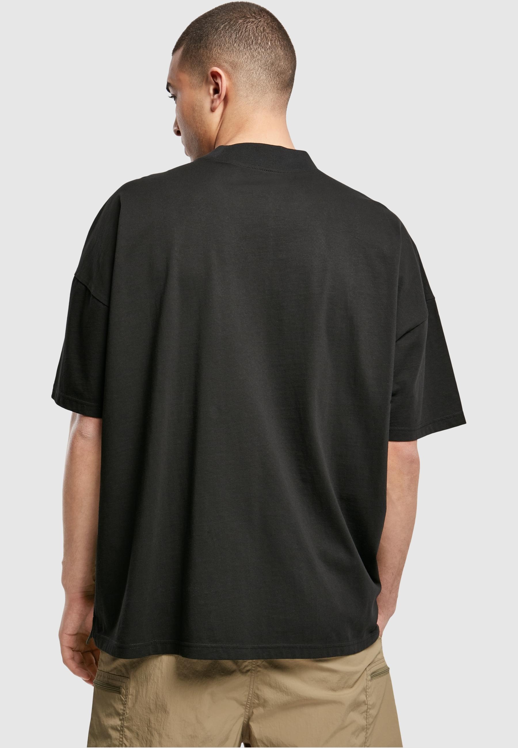 URBAN CLASSICS T-Shirt »Urban Classics Herren Oversized Mock Neck Tee«, (1 tlg.)