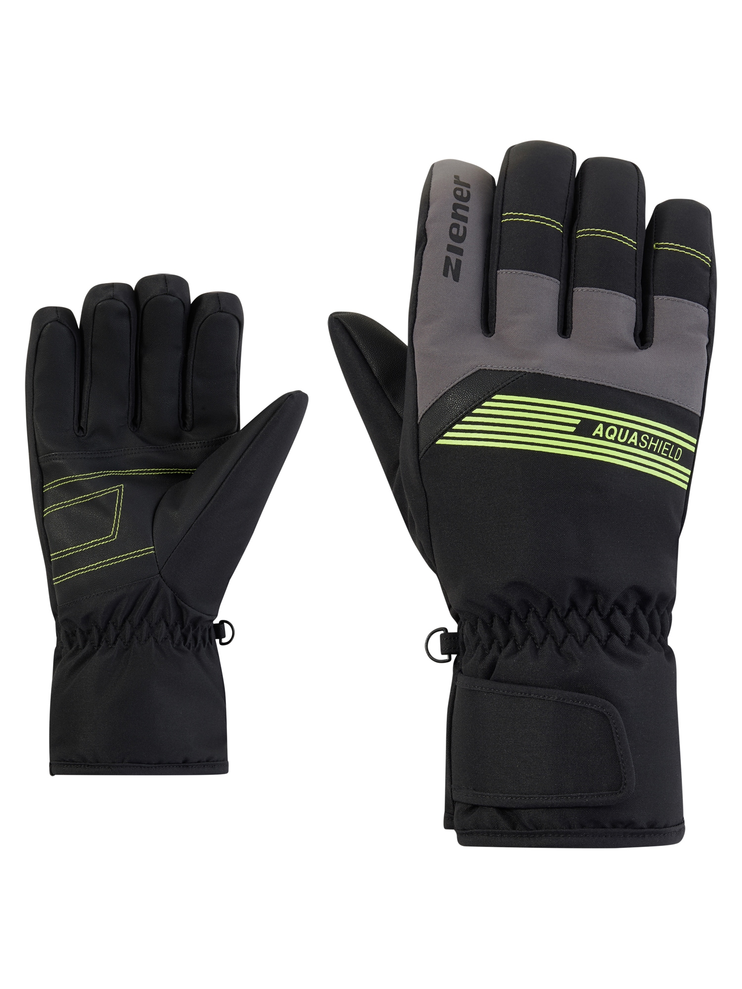 Ziener Skihandschuhe "GALLIUSS-Z AQUASHIELD" wasserdicht, winddicht, atmungsaktiv