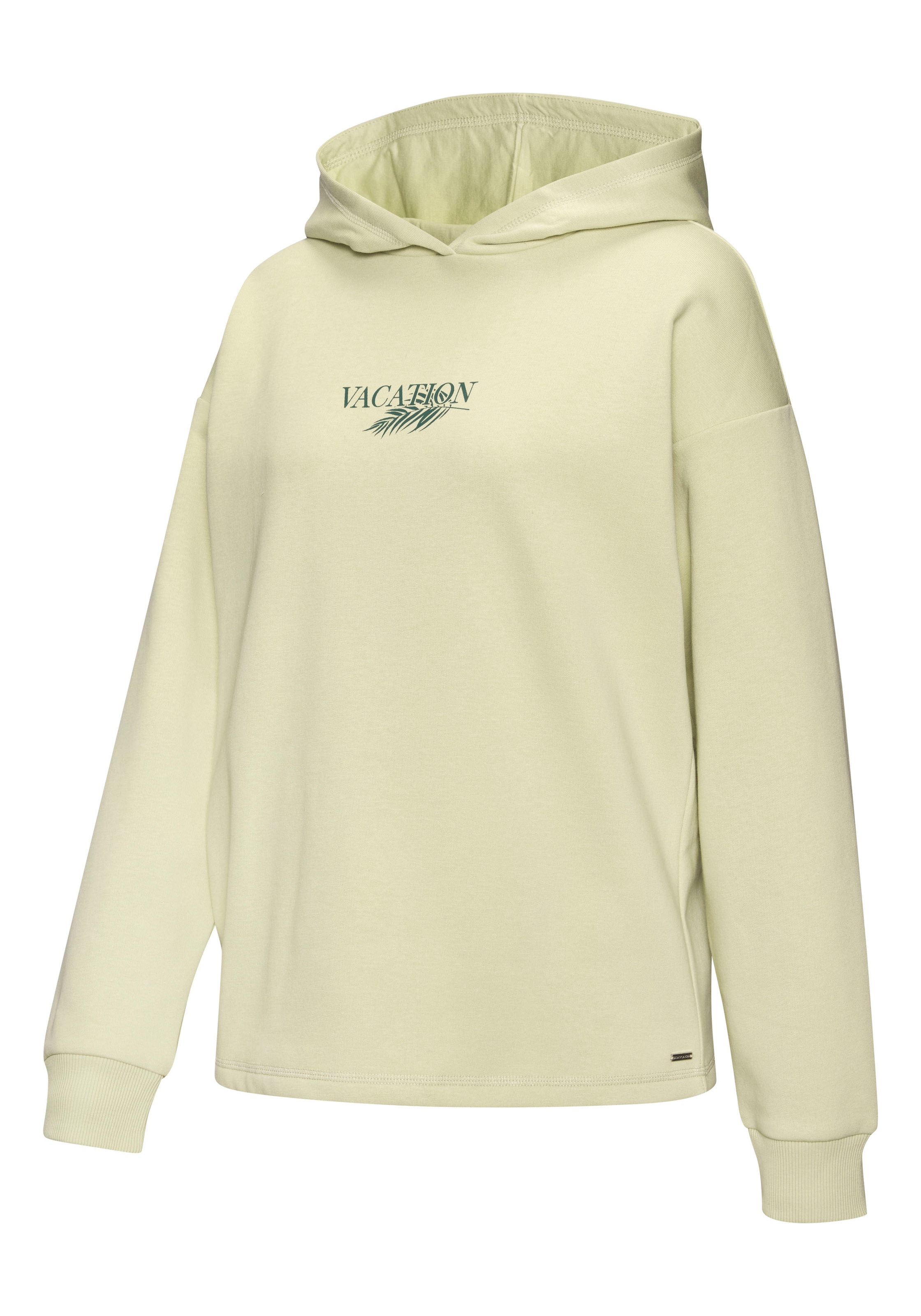 LASCANA Hoodie, (1 tlg.), Kapuzensweatshirt, Loungeshirt mit Frontprint, Loungewear