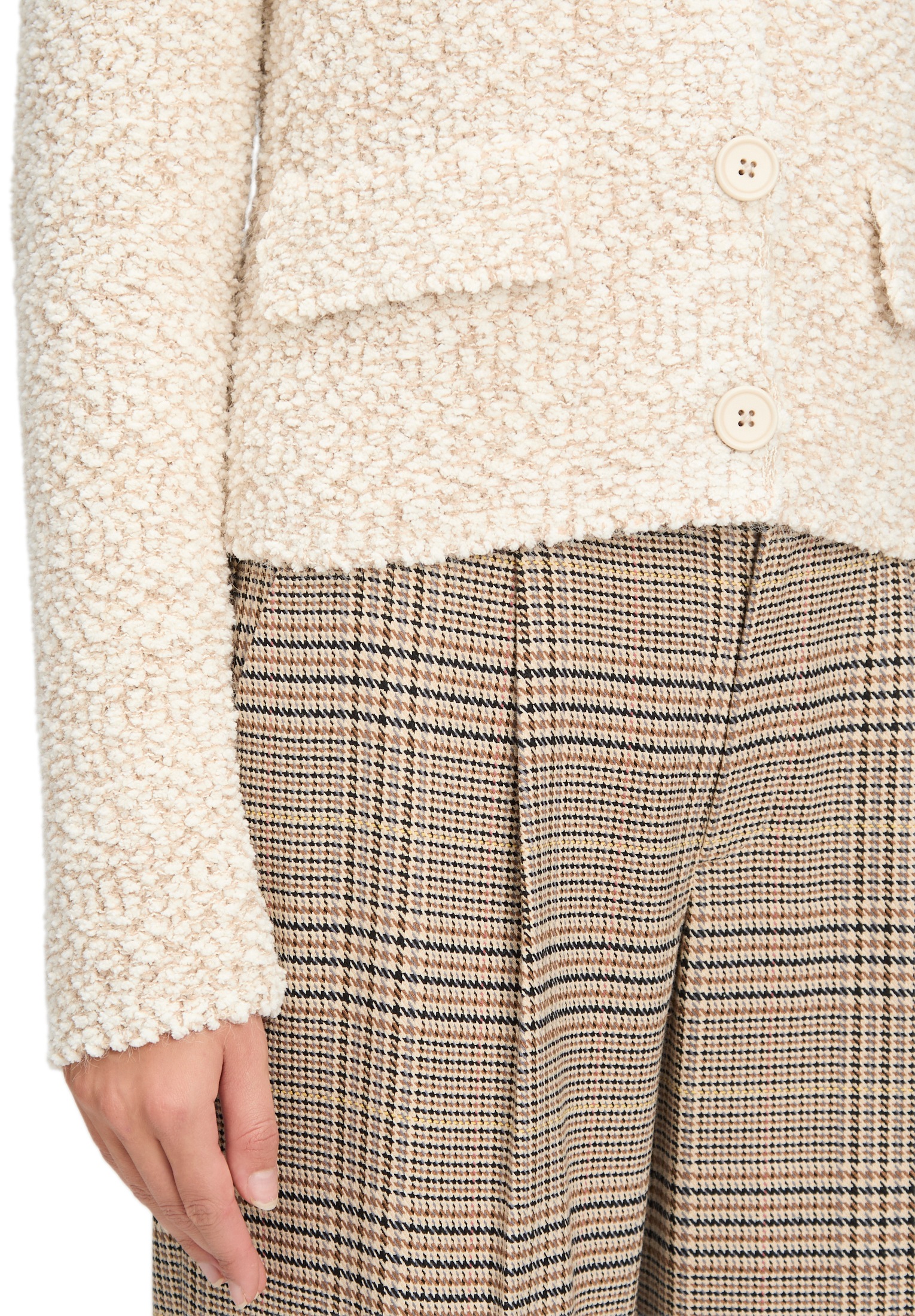 Cartoon Strickjacke »Damen Cardigan mit Kragen« 1 Stk. tlg.