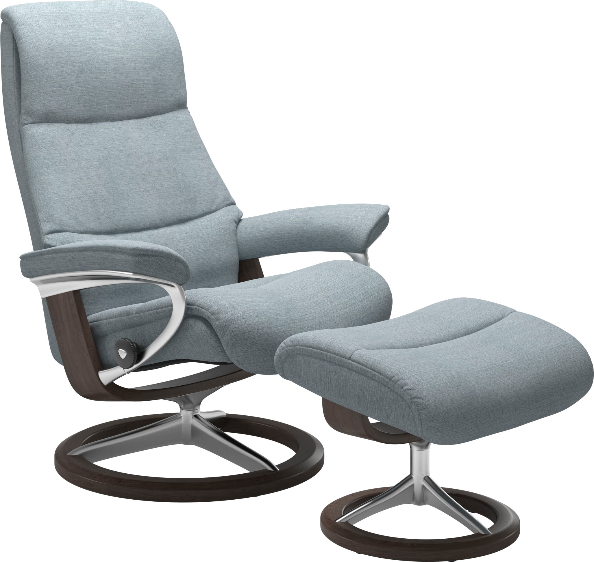 Stressless Relaxsessel "View", (Set, Relaxsessel mit Hocker), mit Signature günstig online kaufen