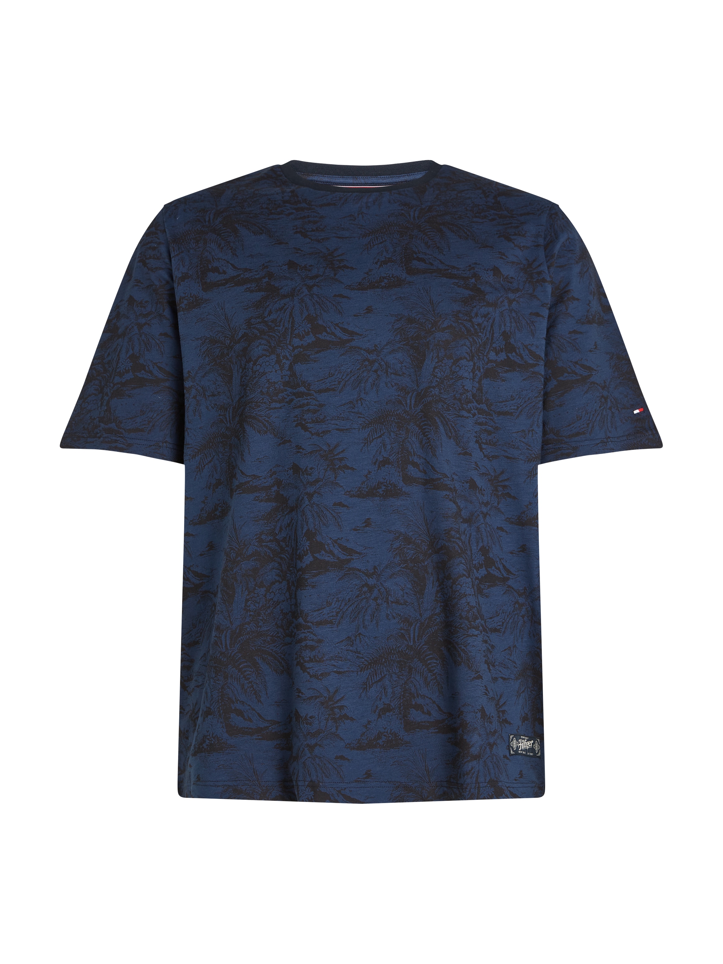 Tommy Hilfiger Big & Tall T-Shirt »BT-SUMMER SLUB AOP TEE-B«, Große Größen