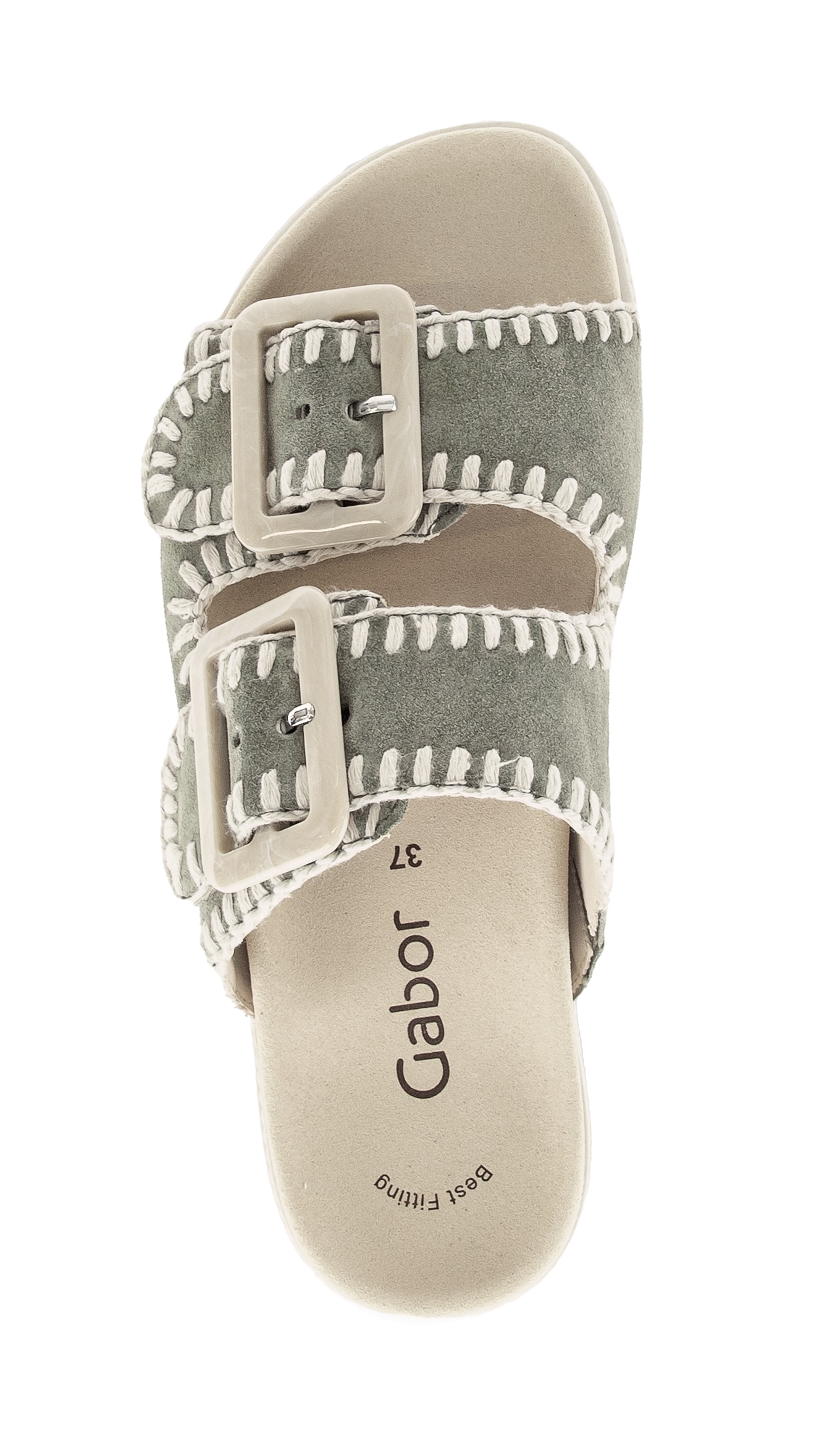 Gabor Pantolette  , Sommmerschuh, Schlüpfschuh mit Plateauabsatz
