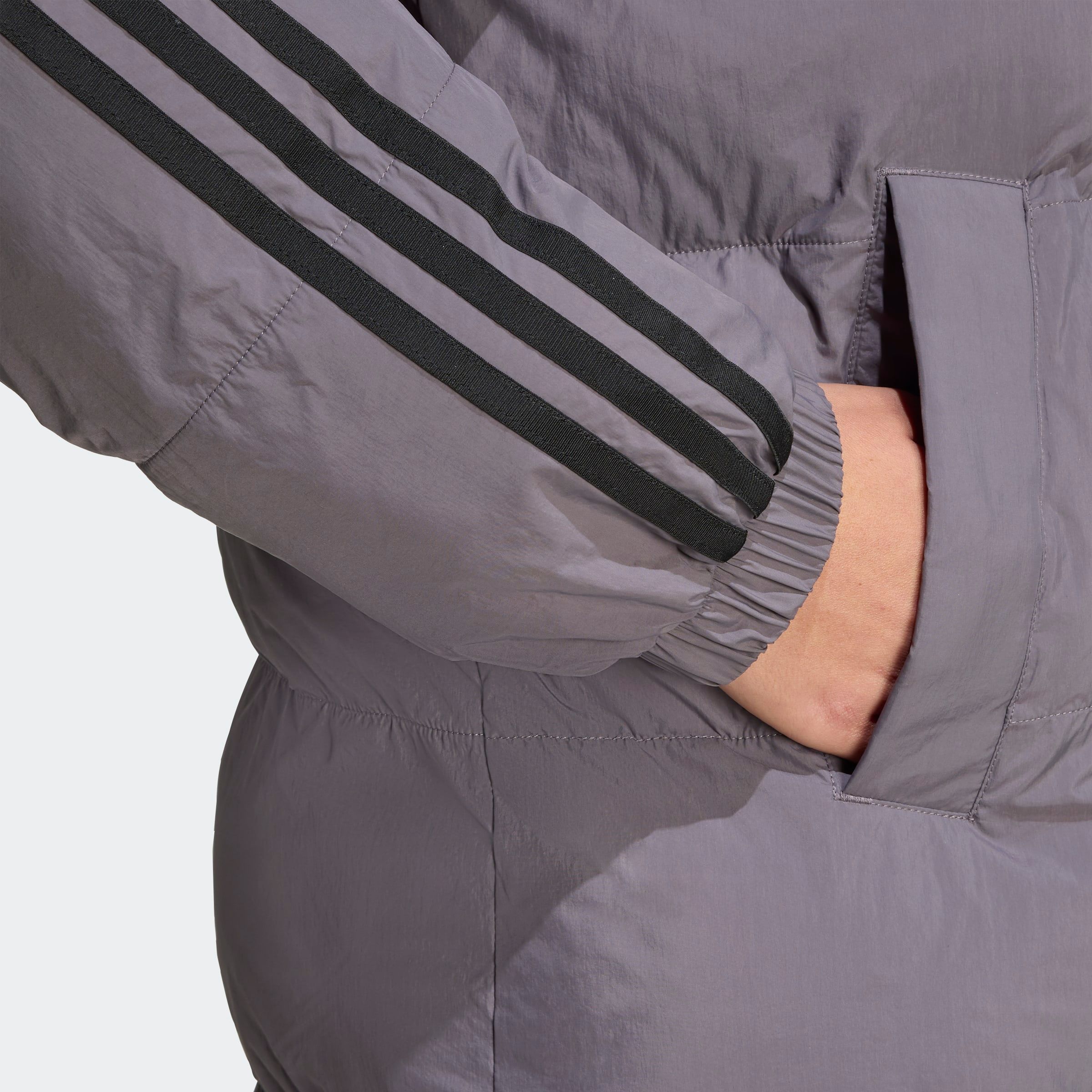 Thumbnail - adidas Originals Winterjacke "ADICOLOR LANGER PUFFER AUS KUNSTDAUNEN" Langer Mantel aus Kunstdaunen