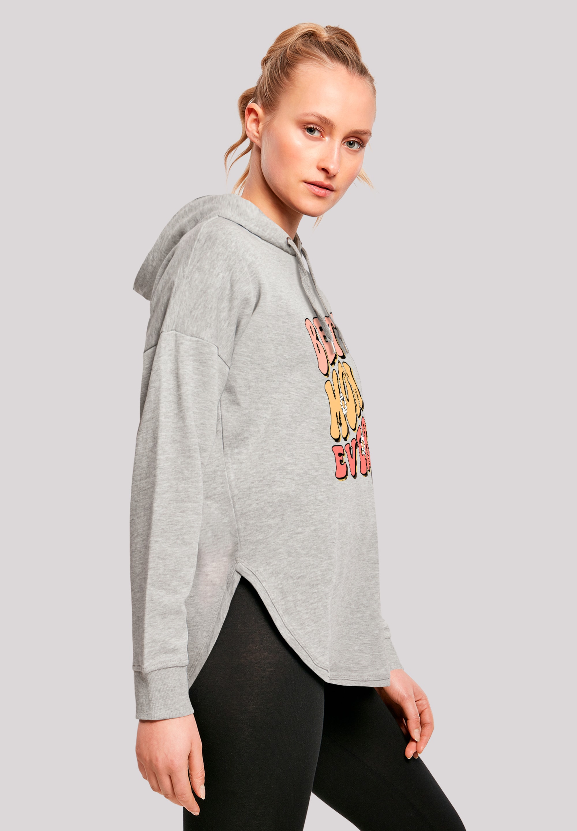 F4NT4STIC Kapuzenpullover »Muttertag best mom ever Retro Blumenmuster«, Premium Qualität