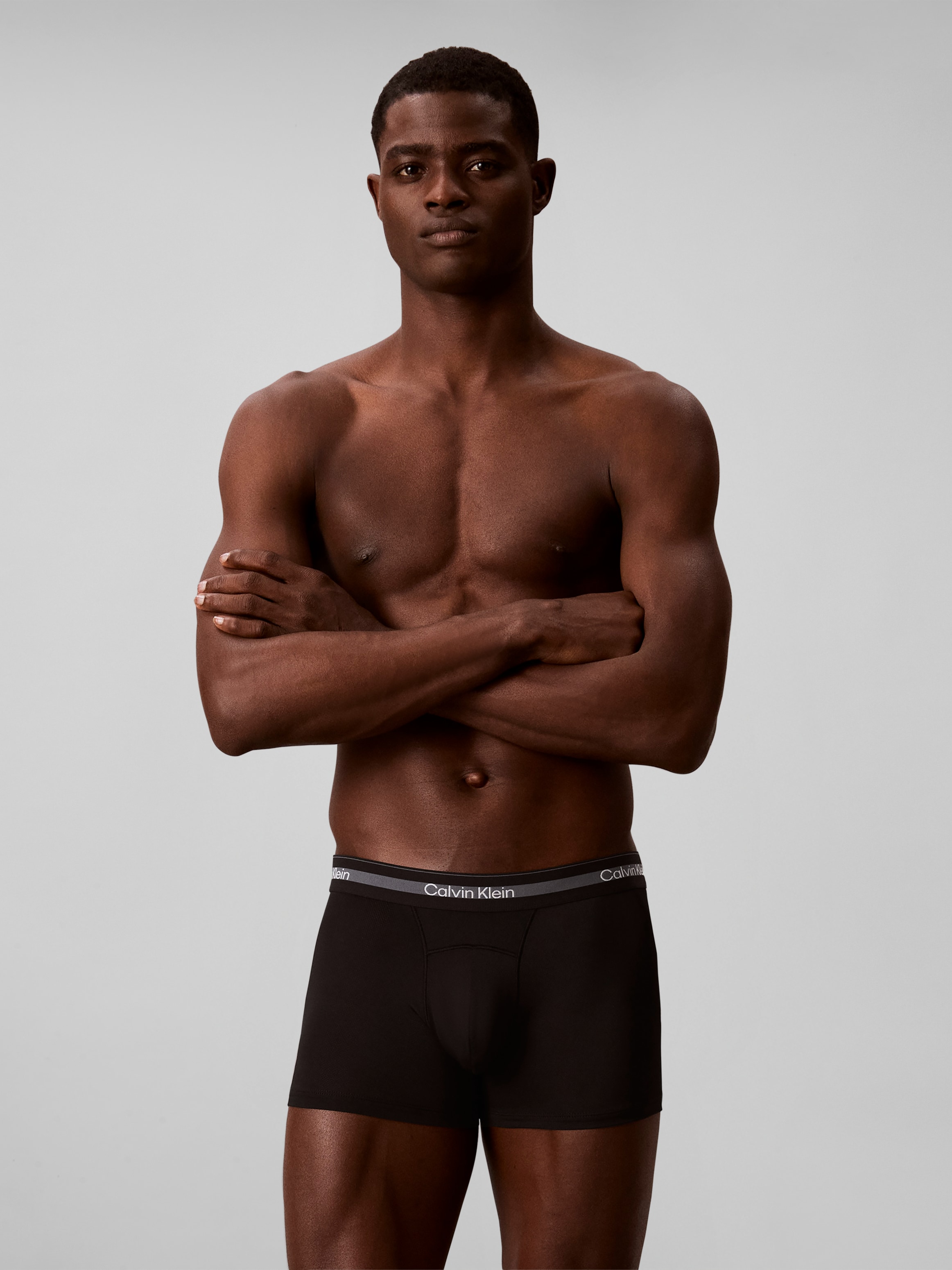 Calvin Klein Underwear Trunk Packung, 3er-Pack, 3 Stk. Körpernahe Passform mit elastischem Bund