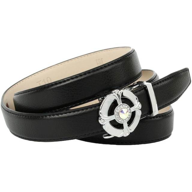 Anthoni Crown Ledergürtel, mit eleganter runder Schließe online kaufen |  BAUR