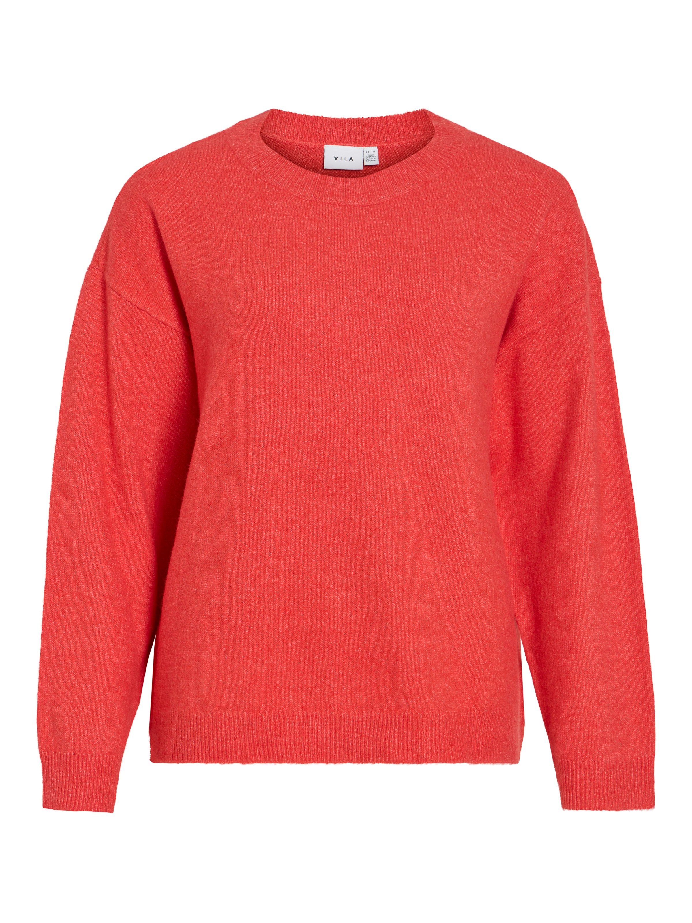 Vila Strickpullover "VILIGA L/S O-NECK KNIT TOP - NOOS" günstig online kaufen