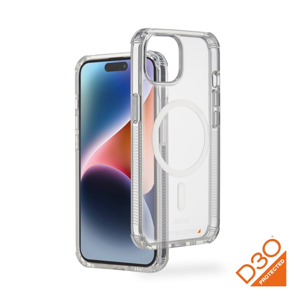 Hama Smartphone-Hülle »Handyhülle „Extreme Protect“ für iPhone 15 (für MagSafe, stoßfest)«, Apple iPhone 15