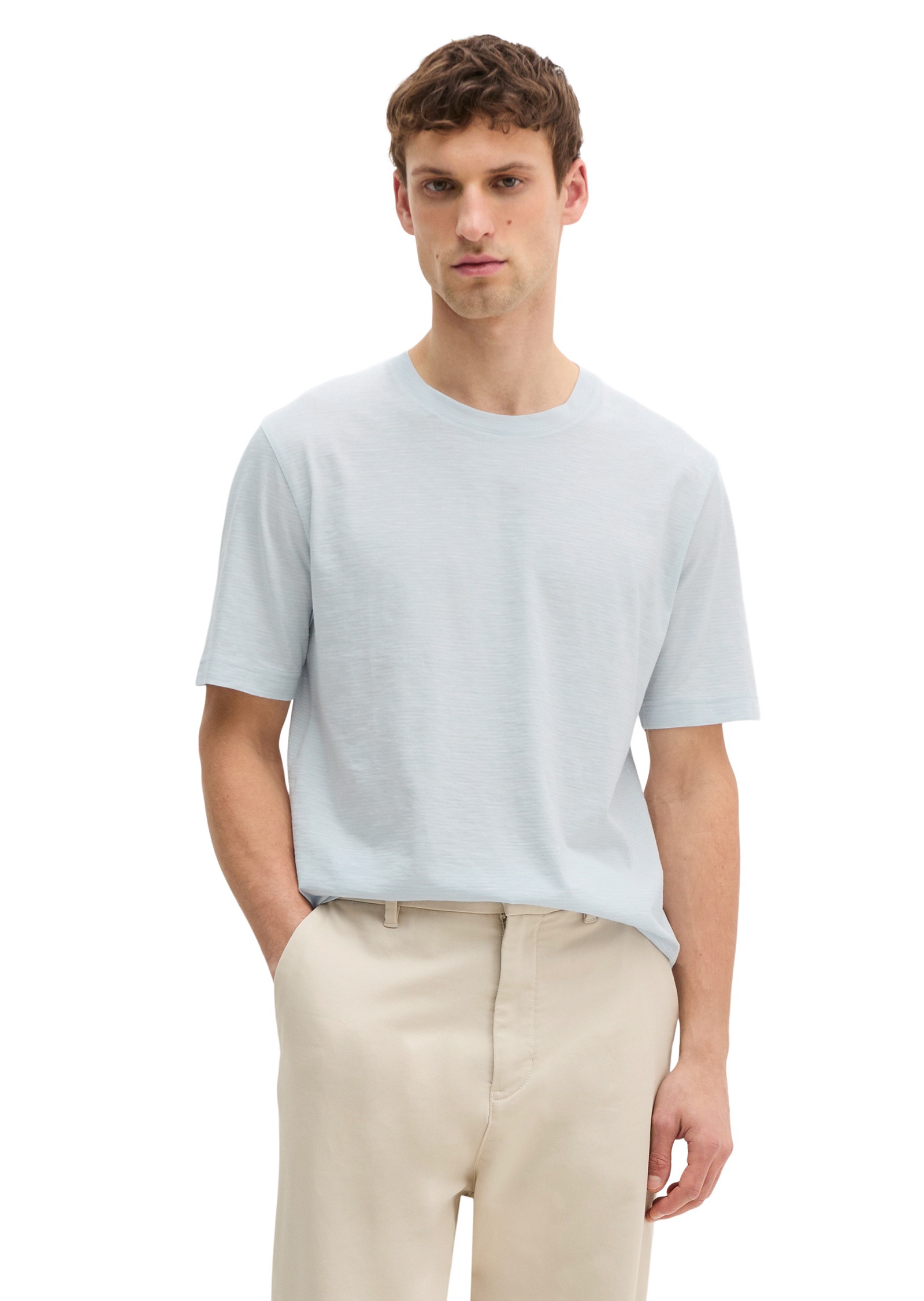 Marc O'Polo T-Shirt »in softer Slub-Jersey-Qualität«