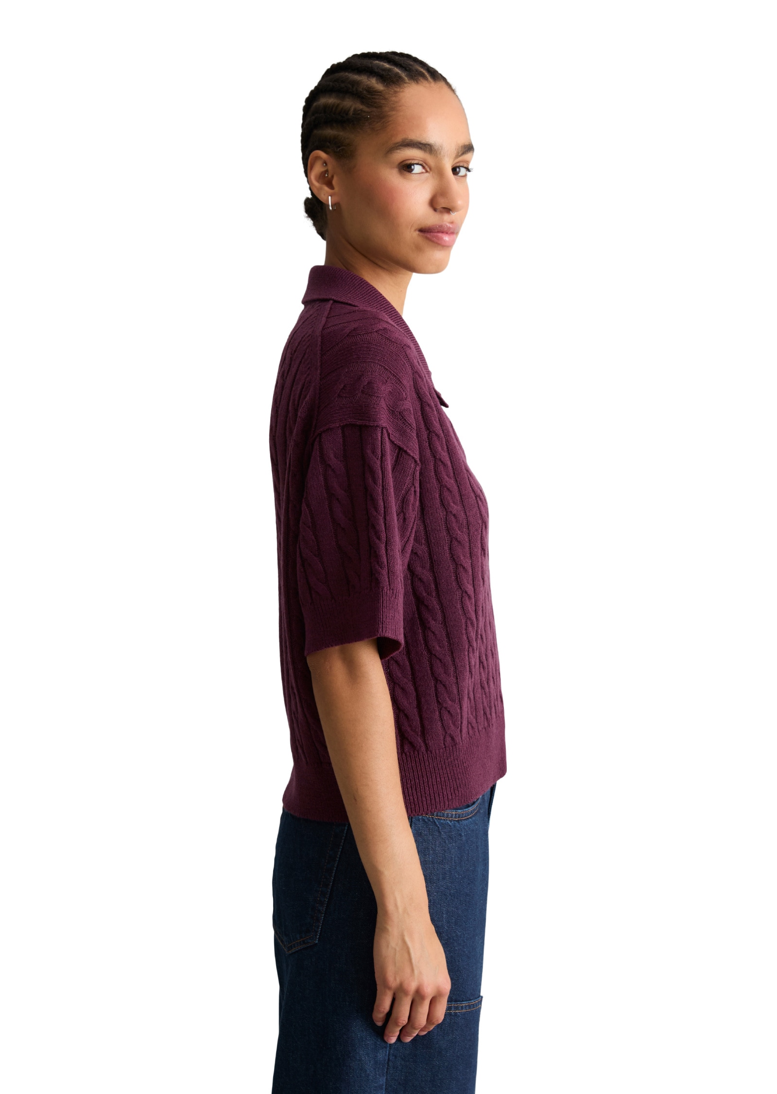Marc O'Polo DENIM Poloshirt »aus softem Schurwolle-Mix«
