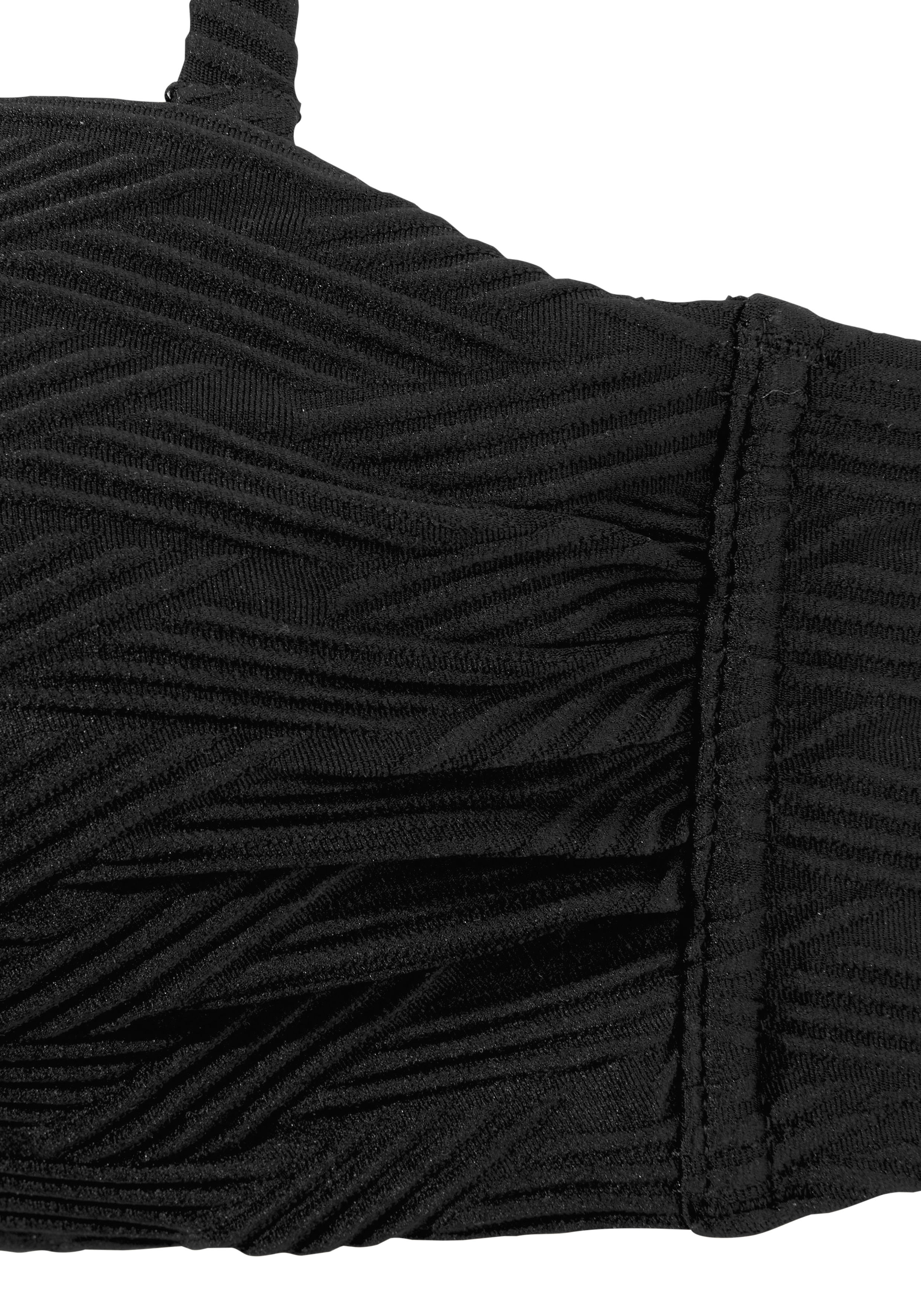 Thumbnail - Sunseeker Bügel-Bandeau-Bikini-Top "Loretta", mit Strukturmuster
