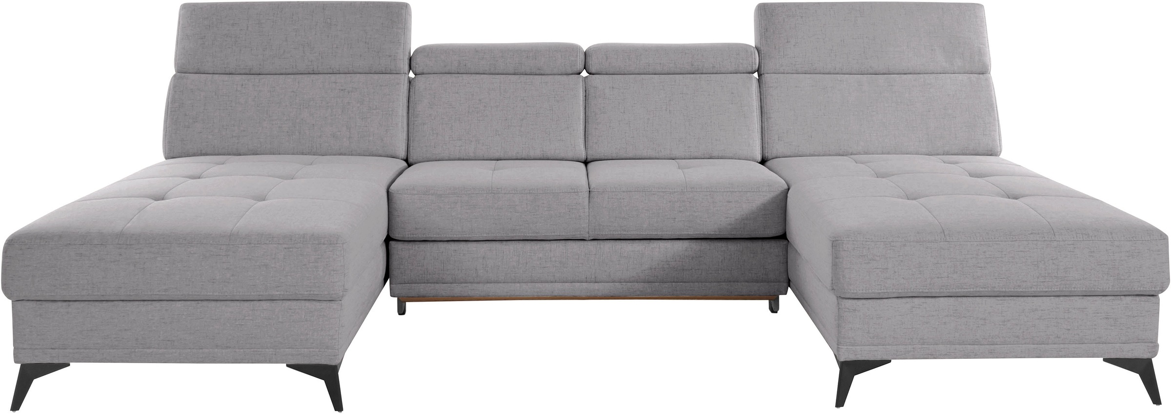 Home affaire "Cardiz U-Form" inkl.Kopfteilverstellung und Federkern wahlwei günstig online kaufen