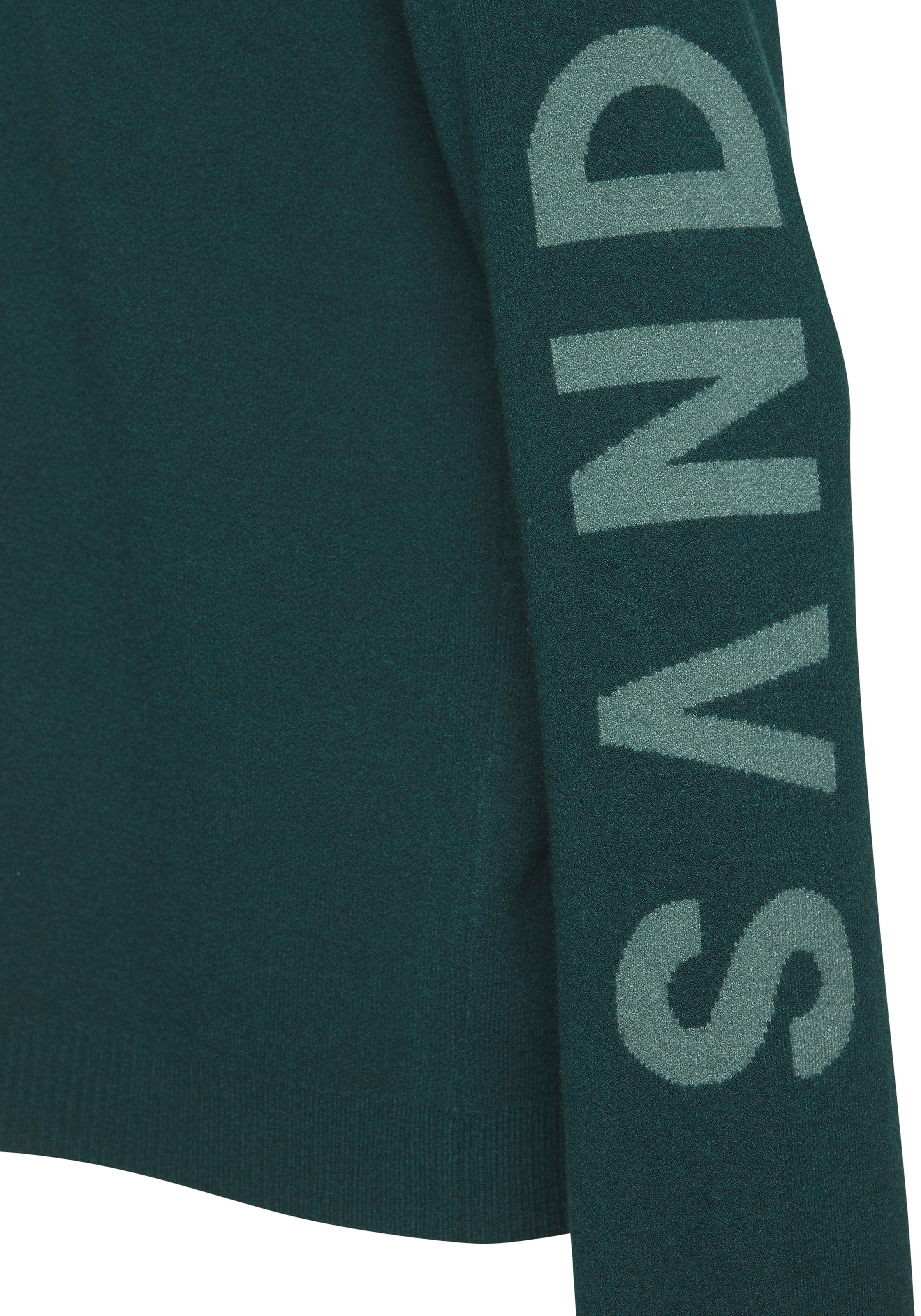 Elbsand Rollkragenpullover, aus hochwertigem Strick mit eingestricktem Logo, Loungewear