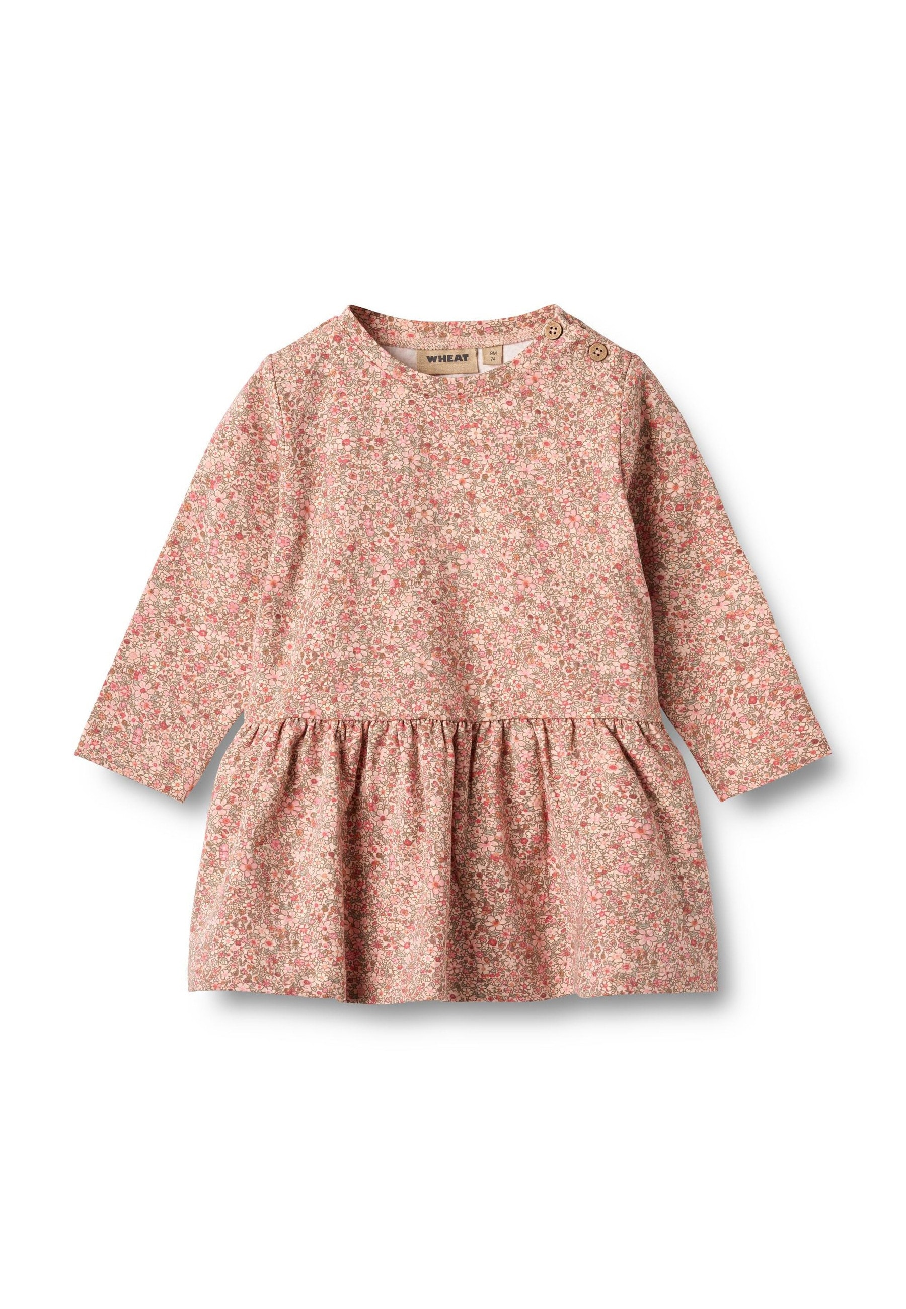 WHEAT Shirtkleid "WHEAT Jersey Dress L/S Bessie" 1 Stk. tlg.