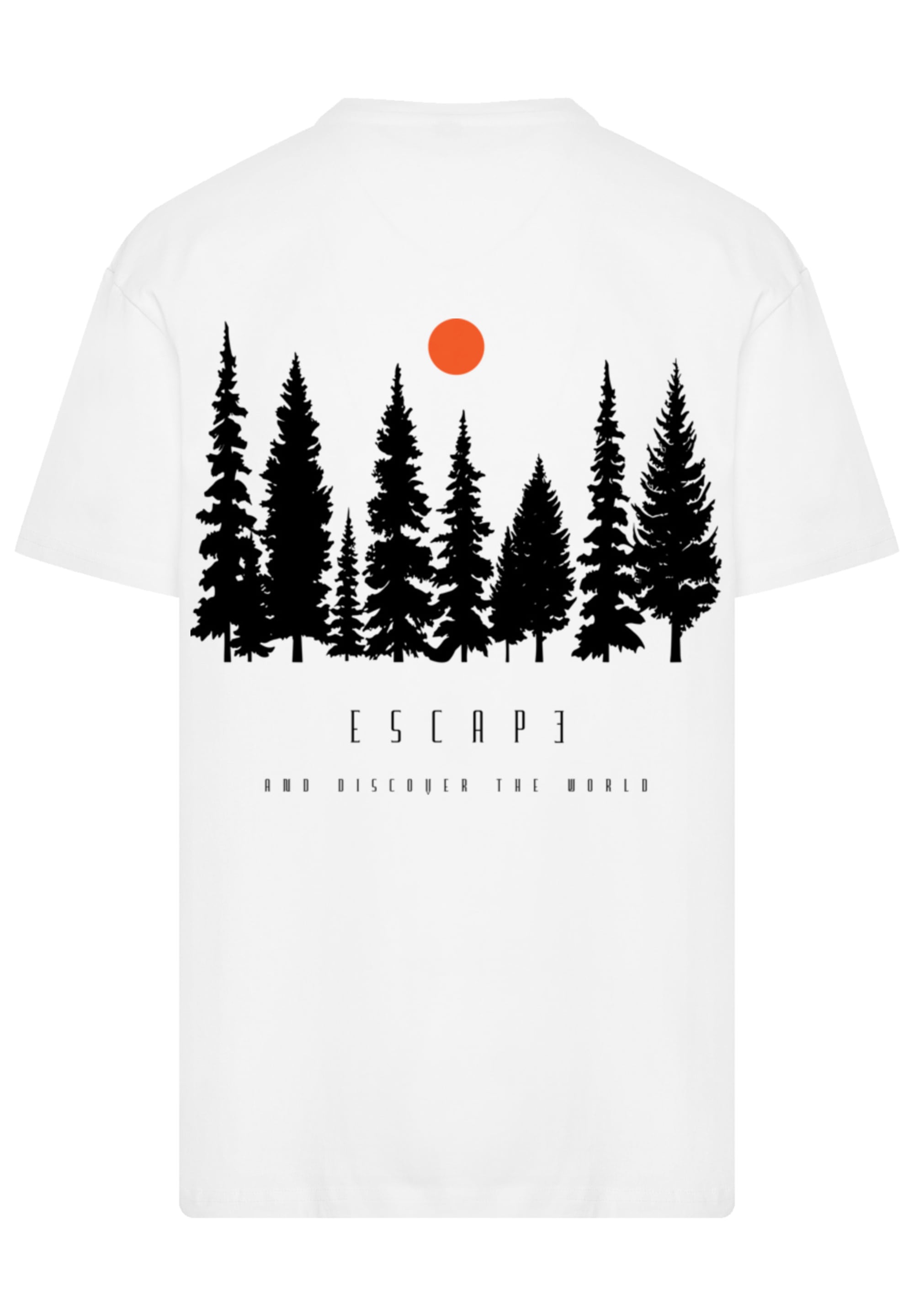 F4NT4STIC T-Shirt »Oversize Escape Discover the World Forest«, Discover the World