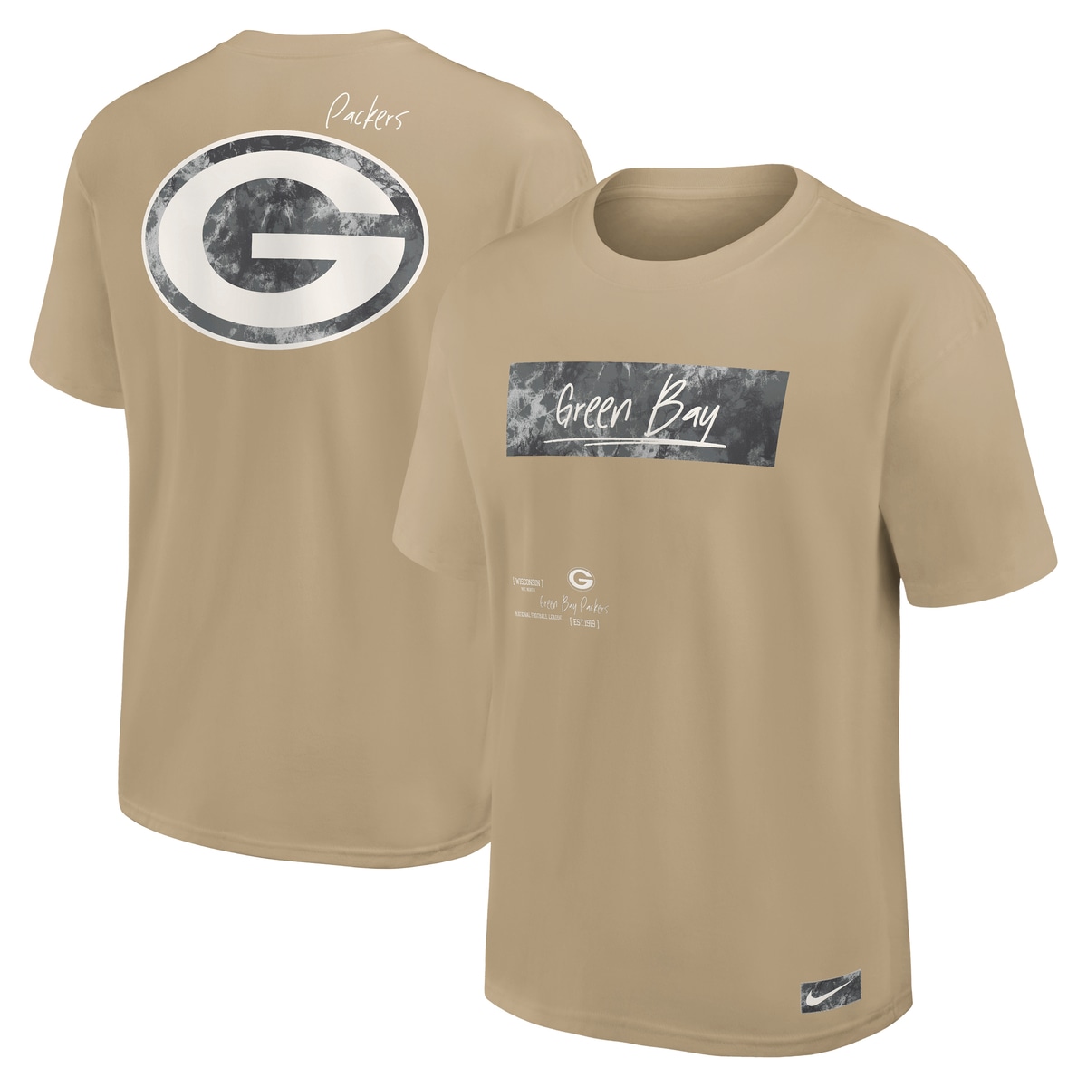 Nike "Nike T-Shirt Green Bay Packers Nike Max 90"