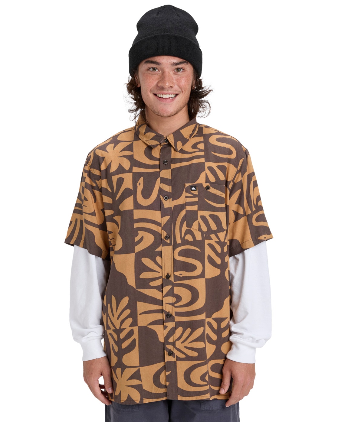 Quiksilver Kurzarmhemd "Safe Paradise" günstig online kaufen