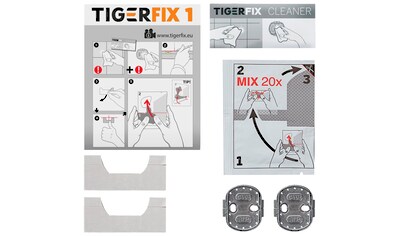 Tiger Wandhalter »TigerFix Typ«, (6 St.), Klebe-System für Badezimmer-Accessoires kaufen