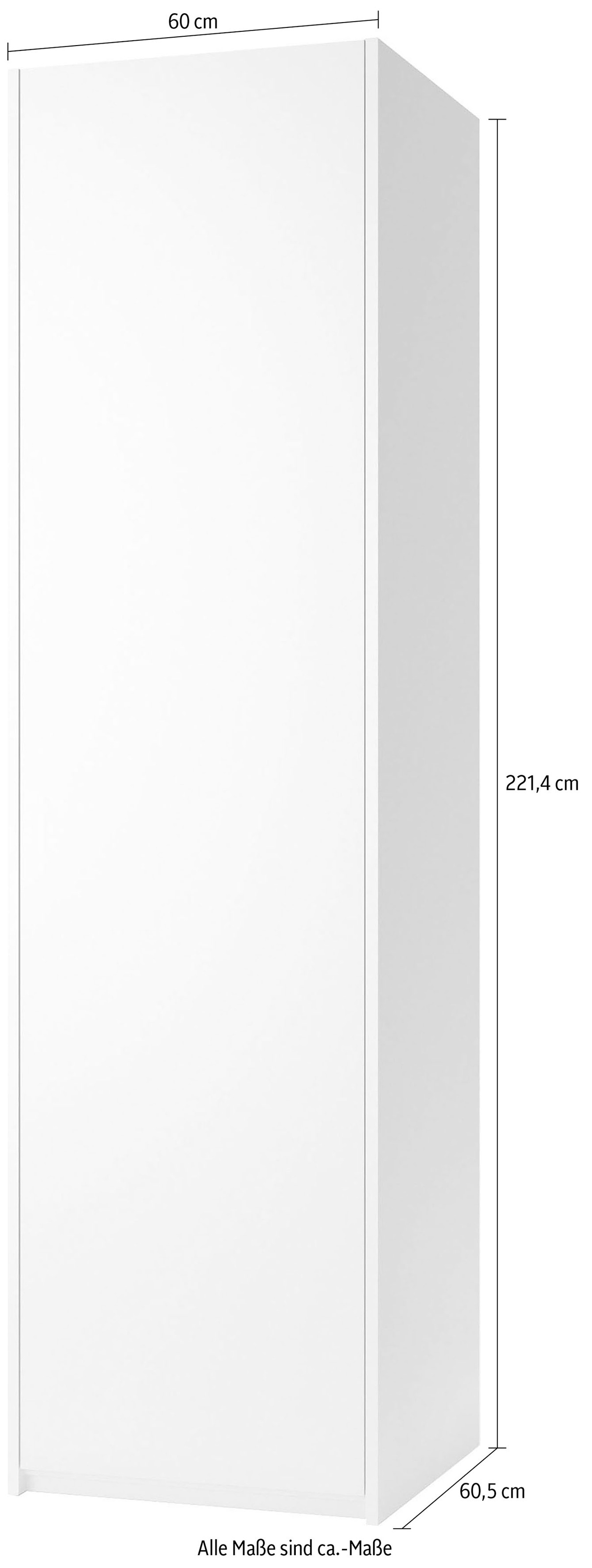 kaufen BAUR links SMALL Plus Drehtürenschrank »Modular Müller zwischen Türanschlag und LIVING wählbar rechts | Variante Basiselement, 7«,