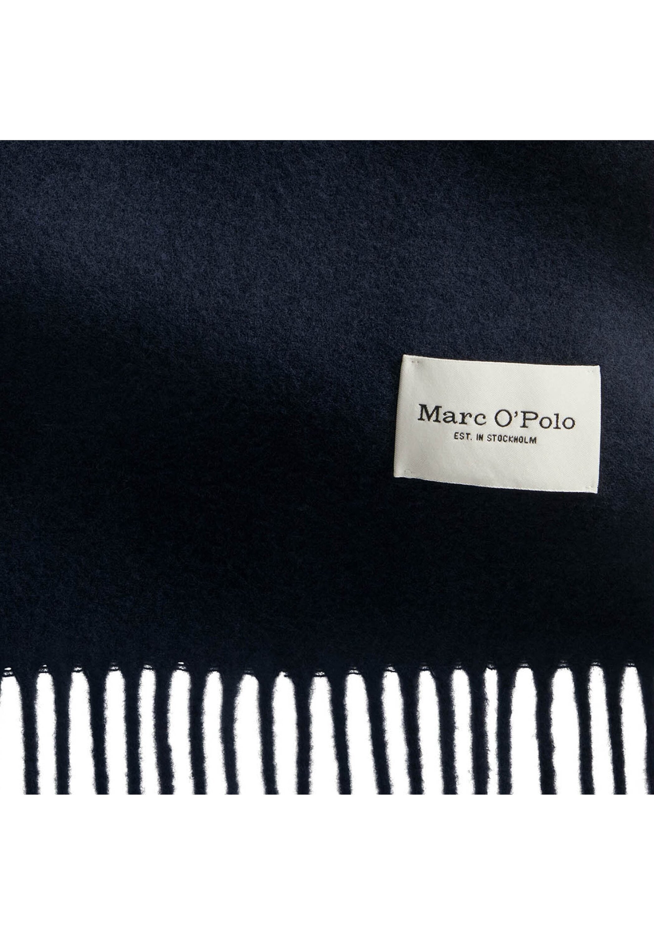 Marc O'Polo Schal »Schal Scarf Woven Wool Long Fringes 1er Pack« 1 Stk.