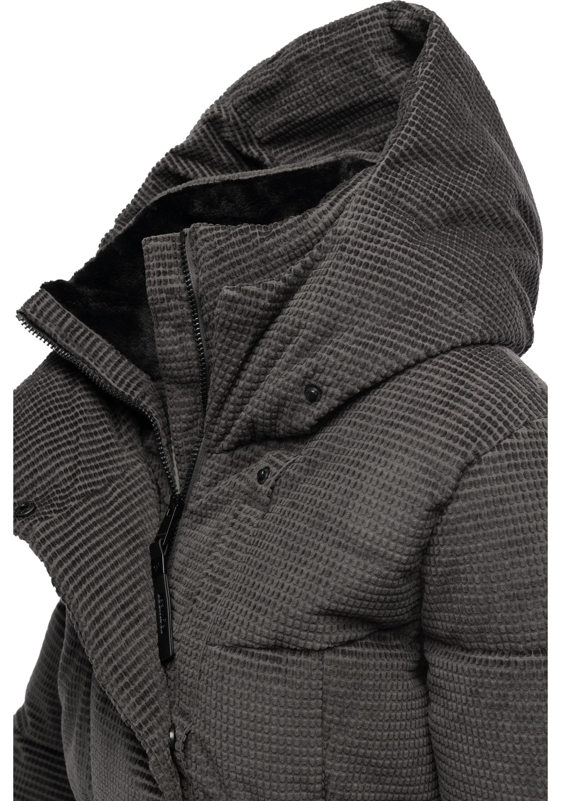 Ragwear Wintermantel »Pavla Cordy YOUMODO«, Wasserdichter Steppmantel in Kord-Optik