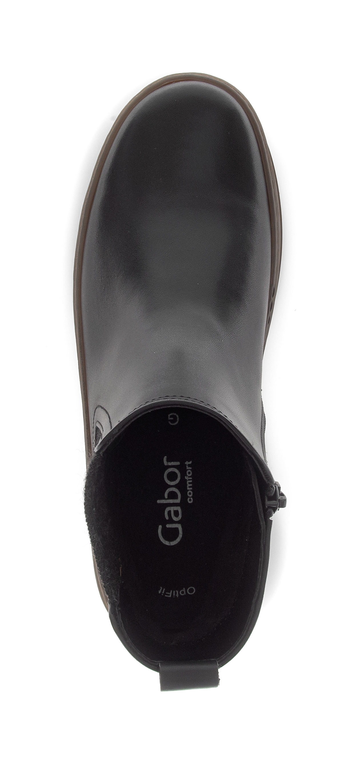 Gabor Chelseaboots »FLORENZ«, Plateau, Schlupfboots, Ankleboots in Weite G (= weit)