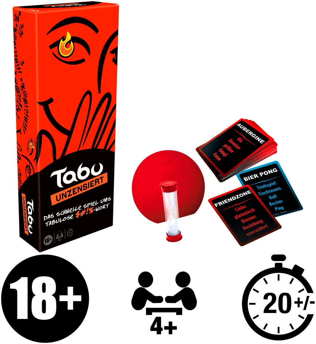 Hasbro Spiel »Tabu Unzensiert«