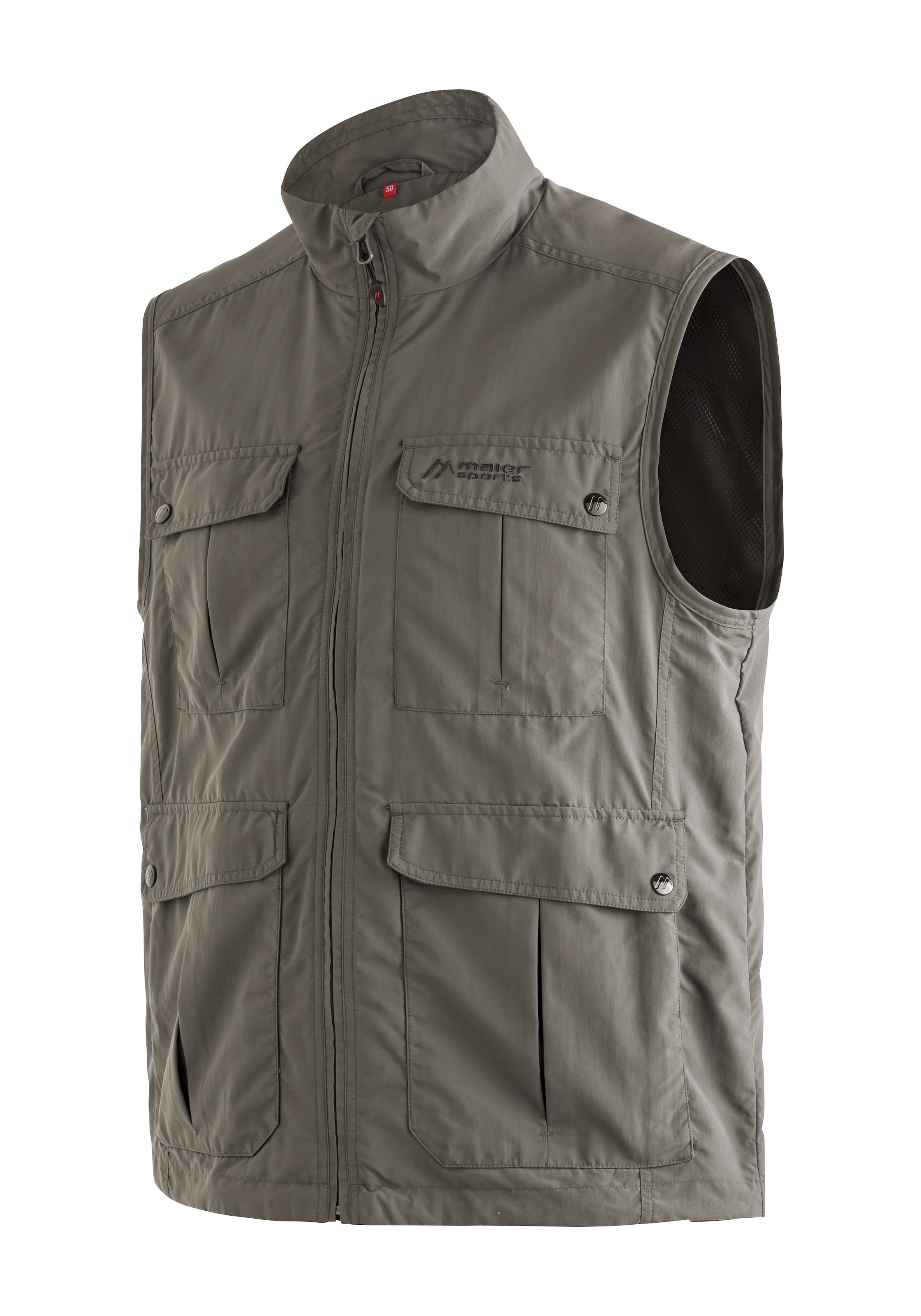 Maier Sports Funktionsjacke »Valdemar«, Vielseitige Funktionsweste, perfekt für Wandern und Reise