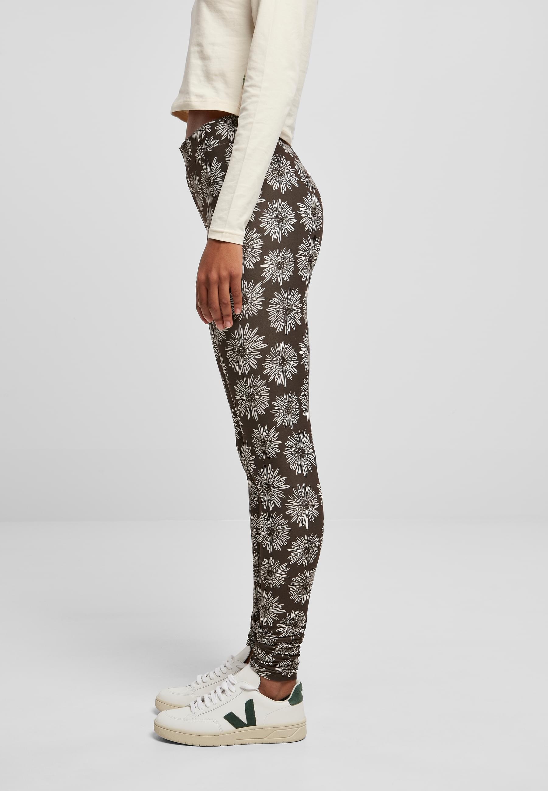 URBAN CLASSICS Leggings »Urban Classics Damen Ladies Soft AOP Leggings«, (1 tlg.)