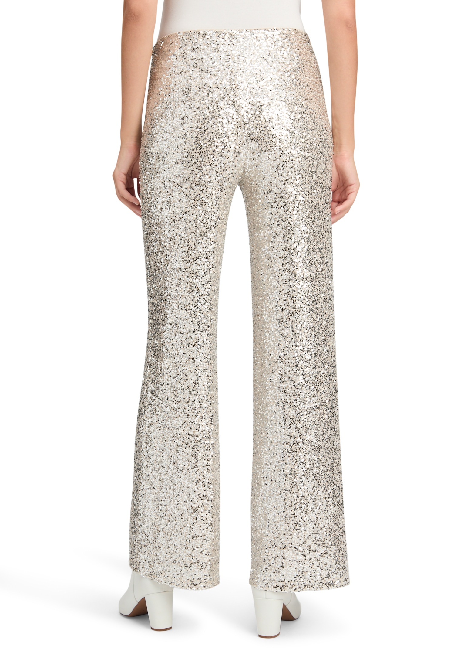 Betty&Co Schlupfhose »Damen Schlupfhose mit Pailletten«