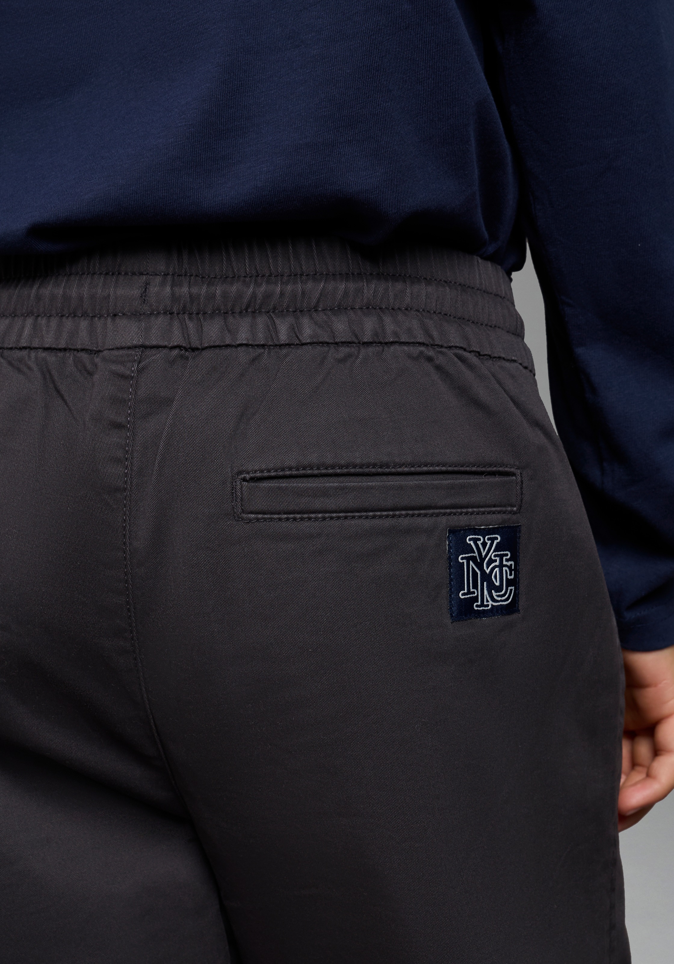 KIDSWORLD Schlupfhose »Twillhose in Schlupfform«  gerade Passform, mit innenliegendem Gummizug im Bund