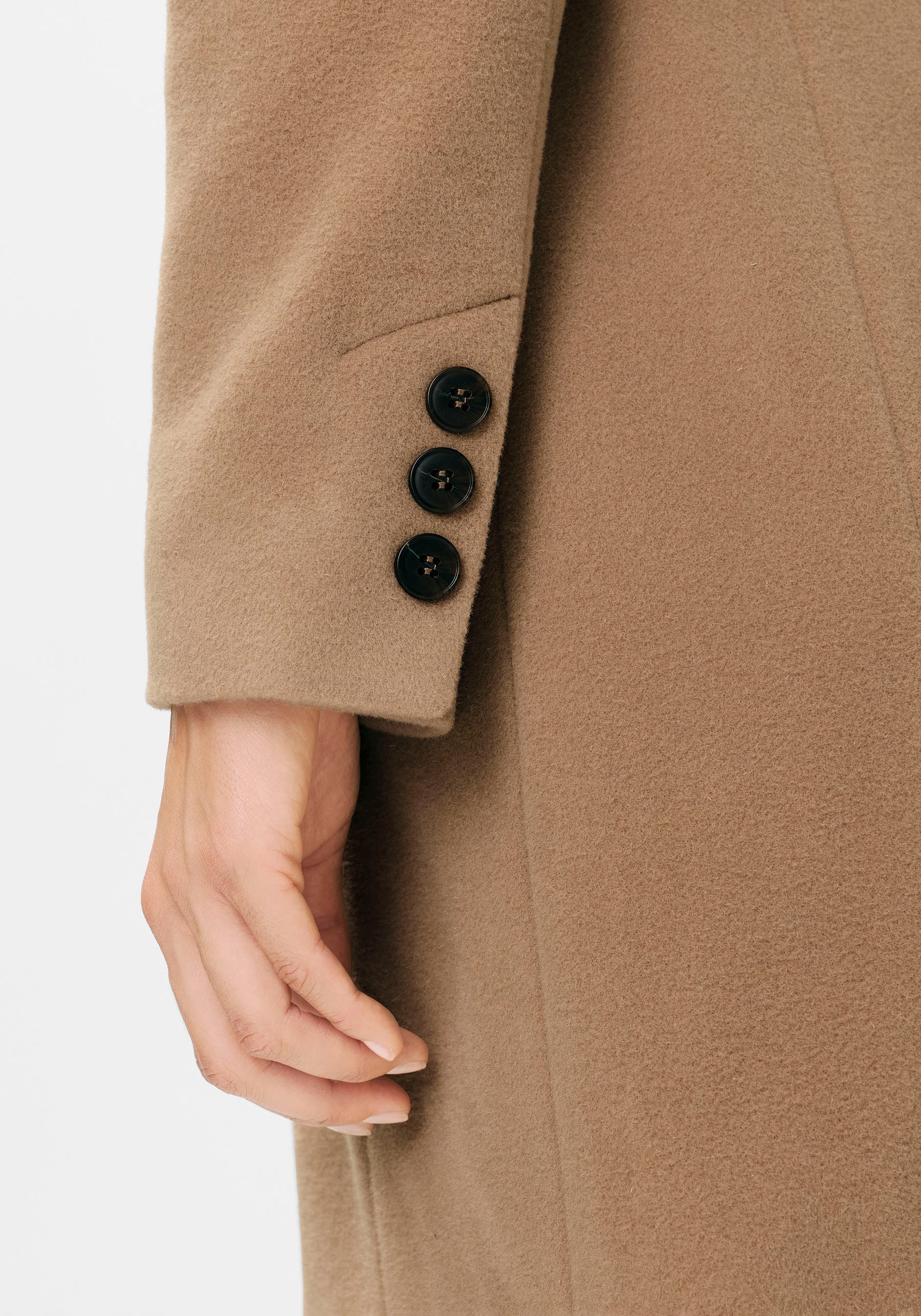 Thumbnail - Fuchs Schmitt Wollmantel "Wollkurzmantel" mit Reverskragen