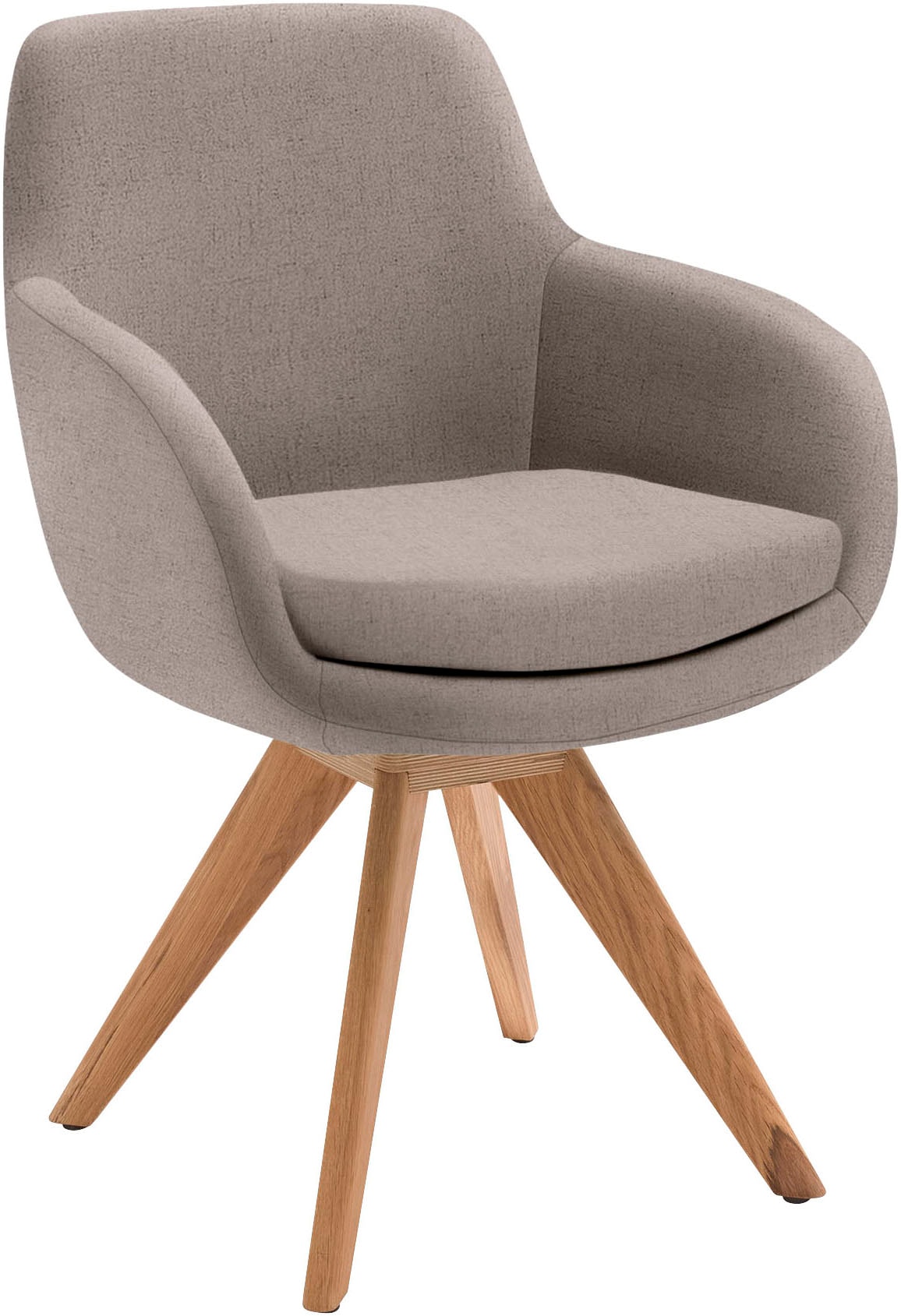 Musterring Esszimmerstuhl "Tavia", (Set), 2 St., Flachgewebe, Stativgestell günstig online kaufen