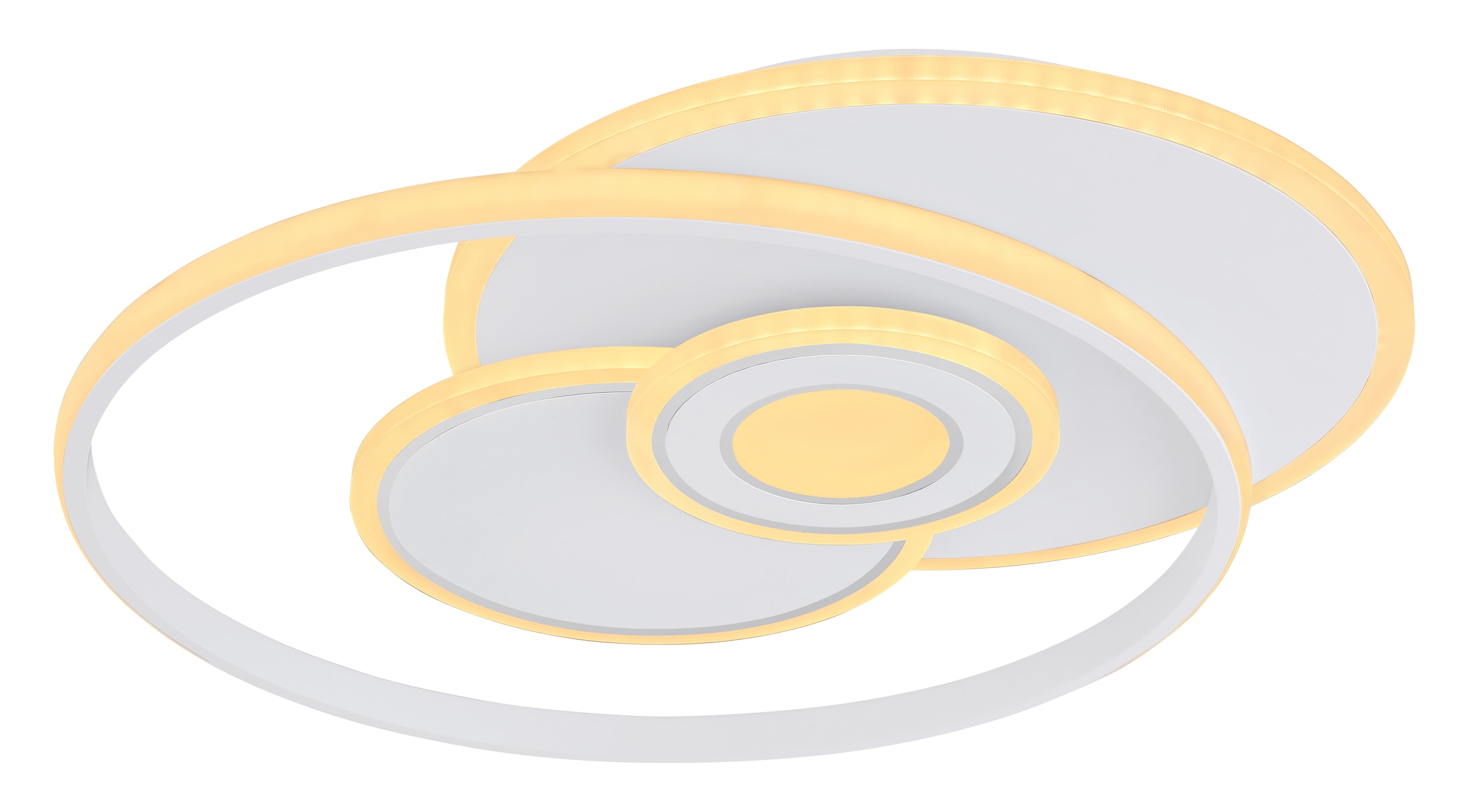 GLOBO LIGHTING LED Deckenleuchte »RODERICK«, Leuchtmittel LED-Modul | LED fest integriert, Deckenlampe/rund/Wohnzimmer/Schlafzimmer/modern