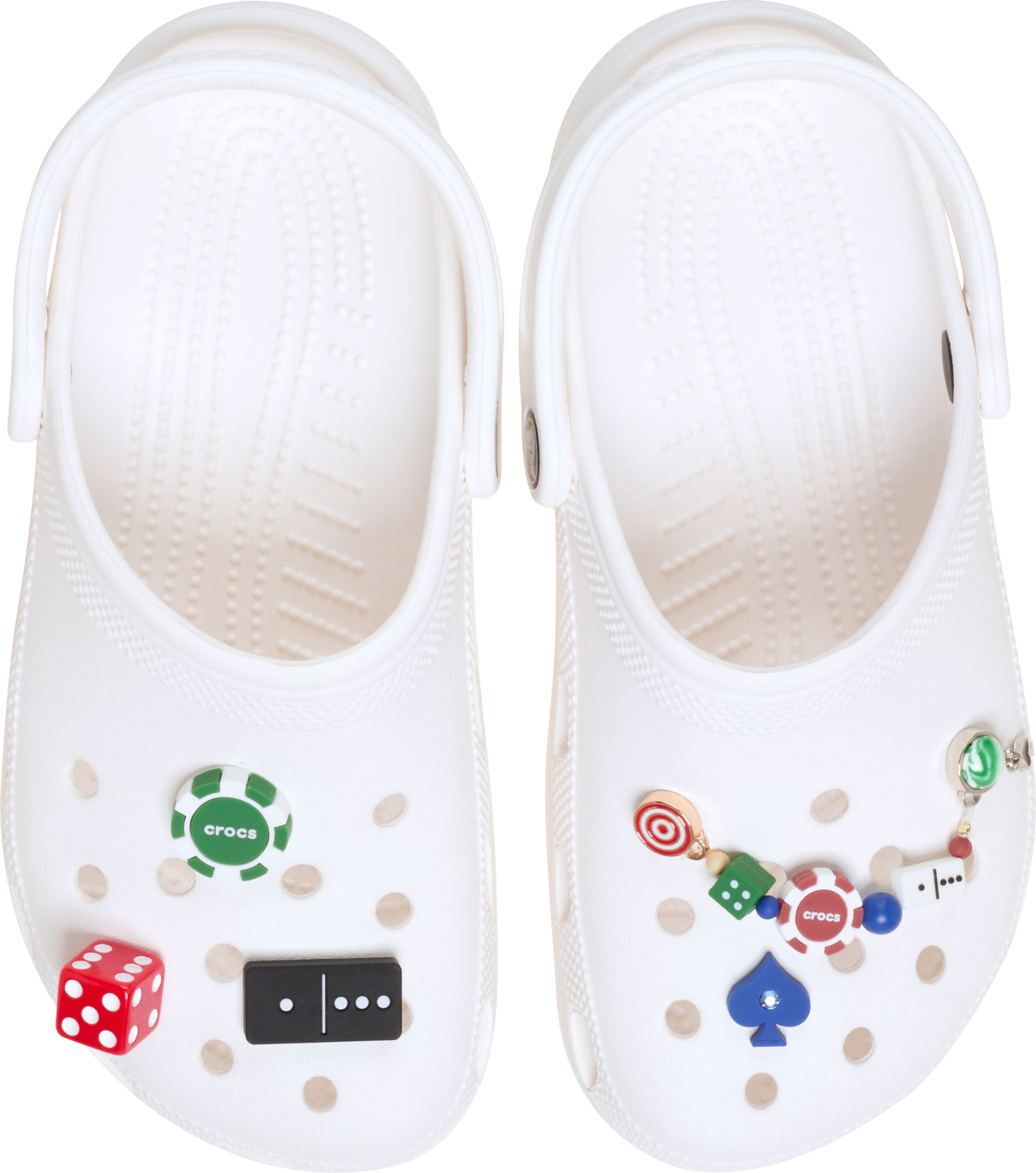 Crocs Schuhanstecker »Jibbitz™ Game Night« Set, Kein Spielzeug. Nicht für Kinder unter 3 Jahren geeignet, 5 Schuh-Dekoration, Anhänger mit Spiele-Motive