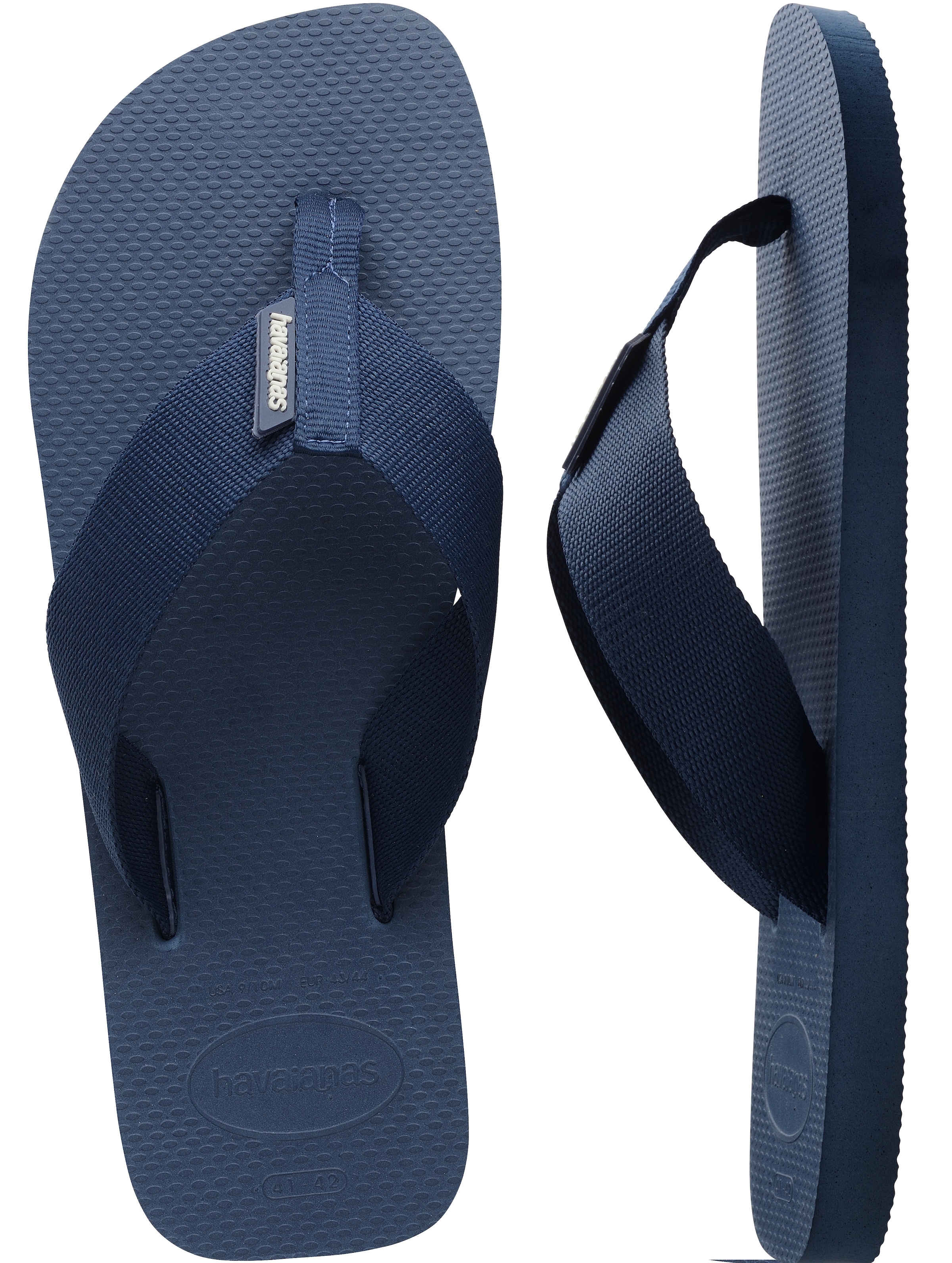 Havaianas Zehentrenner »URBAN BASIC MATERIAL«, Sommerschuh, Schlappen, Poolslides, Badeschuh, in einfachem Design