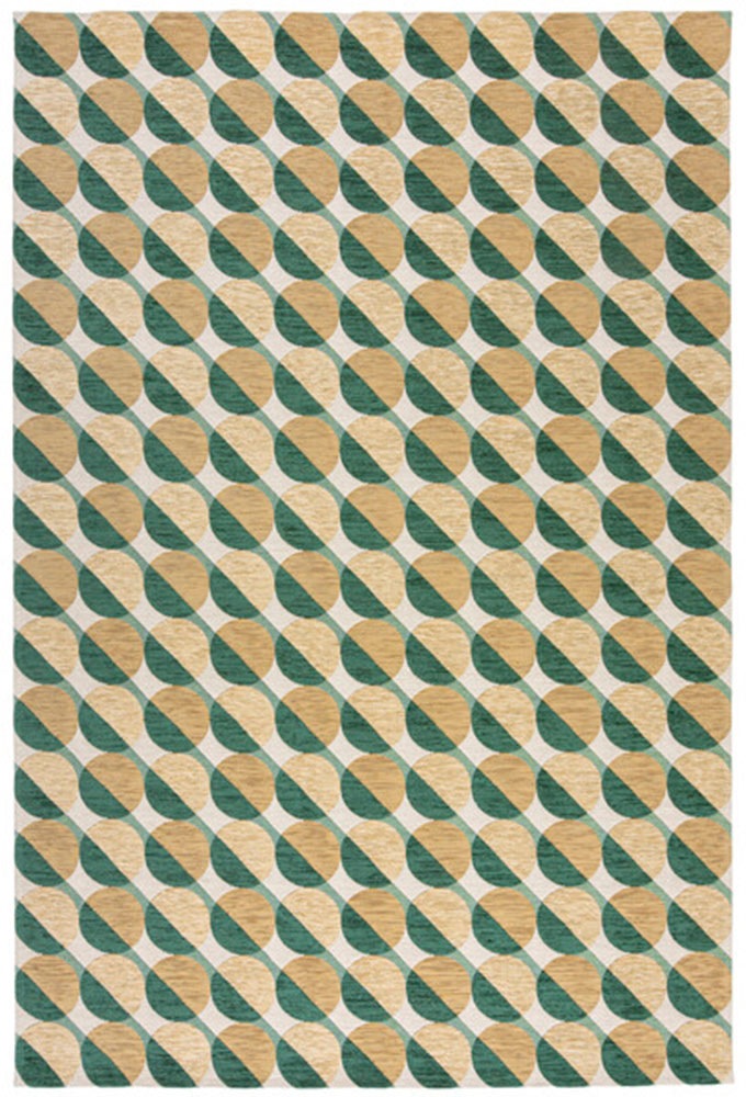 FLAIR RUGS Teppich "Carlos Geo" rechteckig 1 mm Höhe fußbodenheizungsgeeign günstig online kaufen