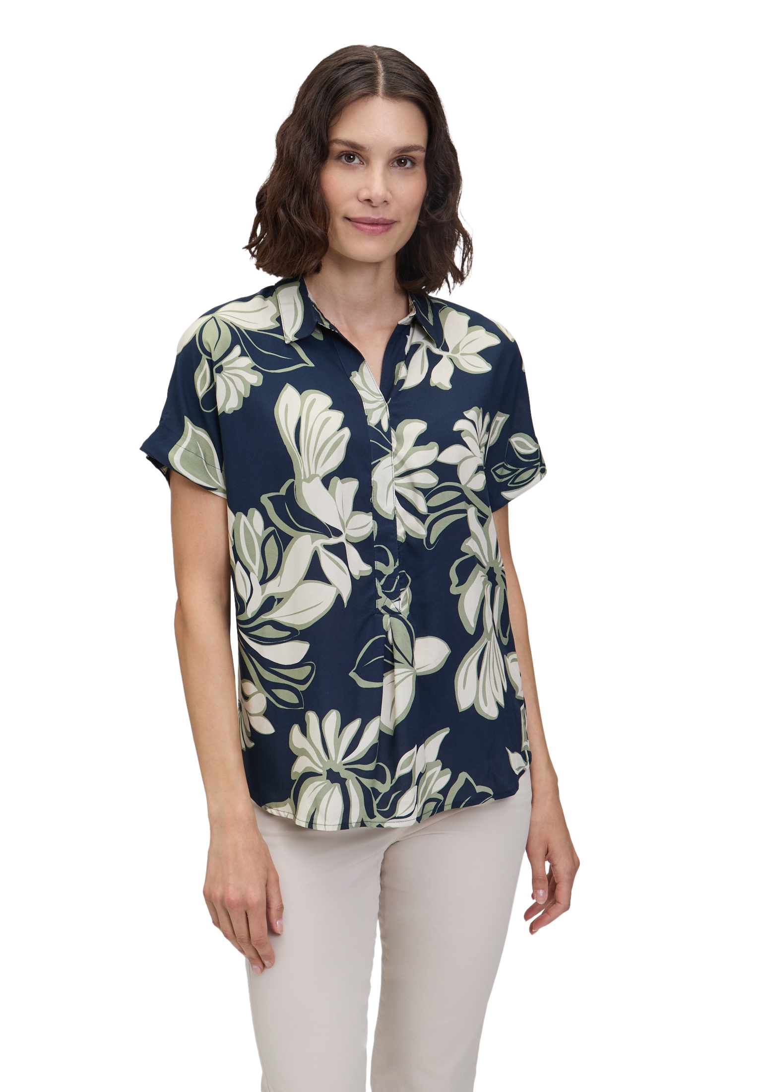 Betty Barclay Schlupfbluse "Betty Barclay Damen Schlupfbluse mit Kragen" günstig online kaufen