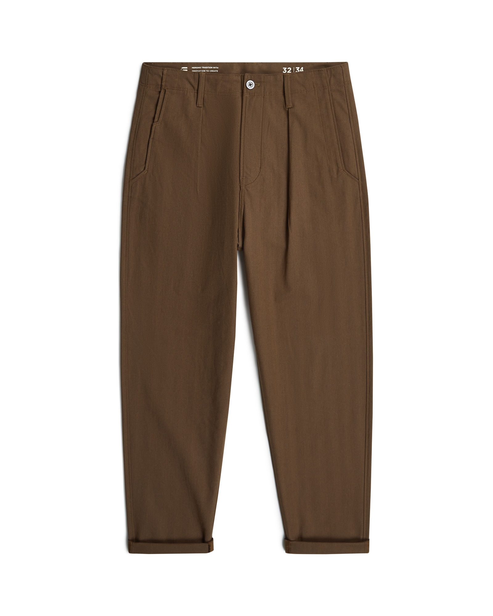 G-STAR Chinohose »Pleated Chino Relaxed Tapered«