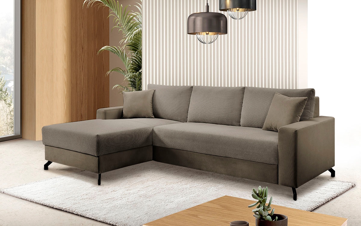 exxpo - sofa fashion Ecksofa "Quattro L-Form, B/T: 247/162 cm", wahlweise m günstig online kaufen