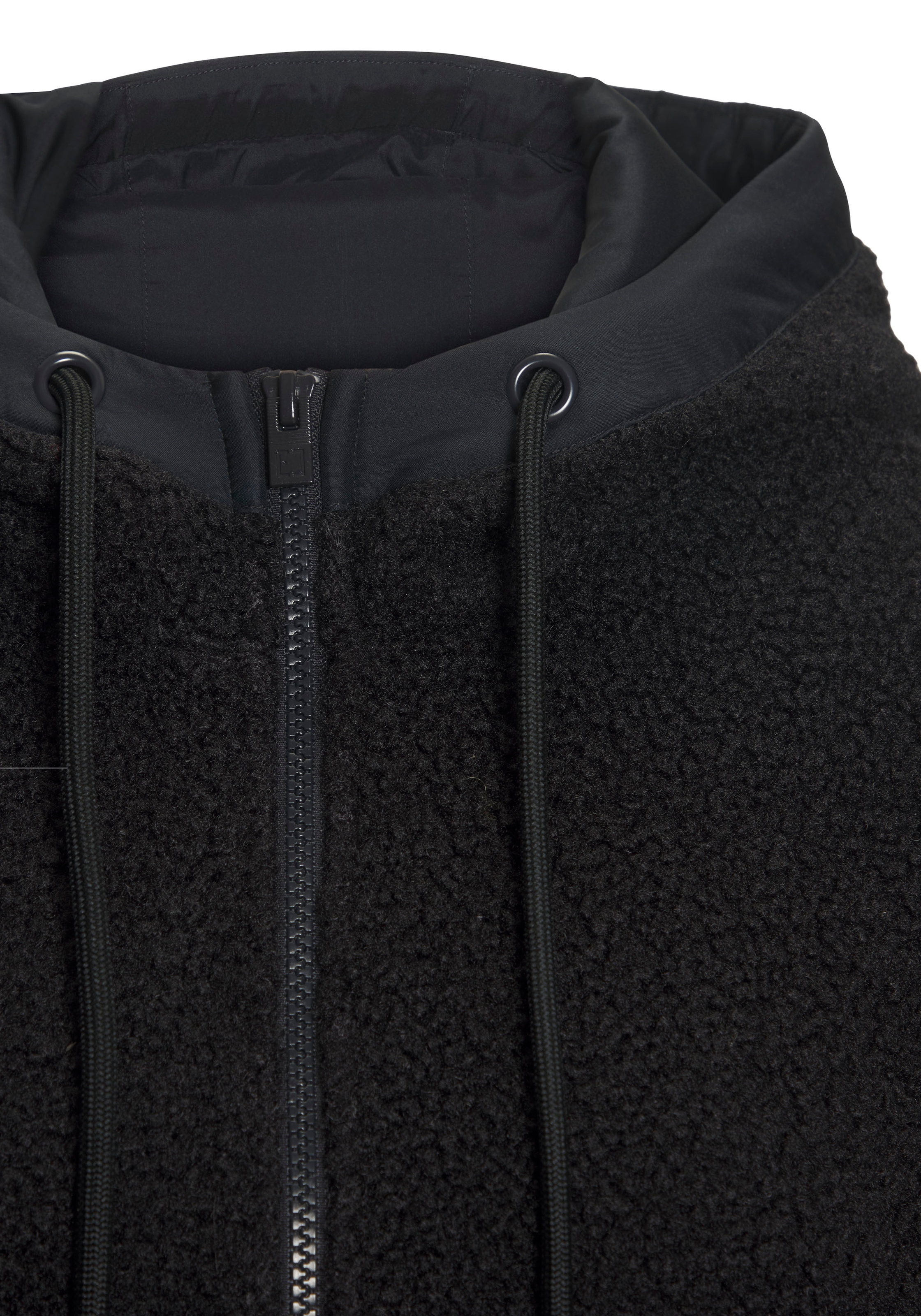 Elbsand Fleecejacke, mit Kapuze, mit Kapuze