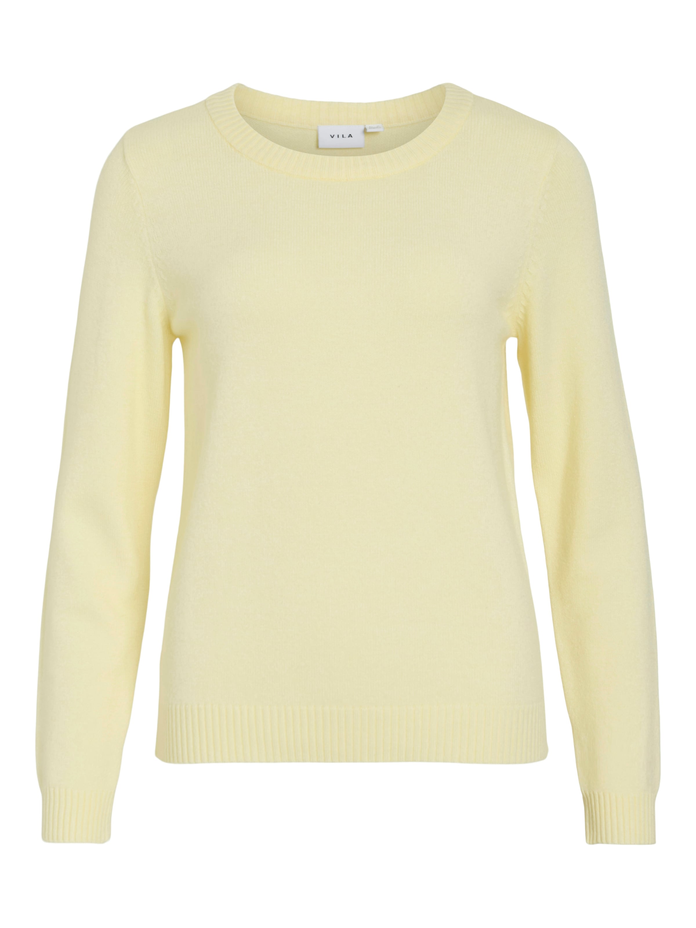 Vila Rundhalspullover "VIRIL O-NECK L/S KNIT TOP - NOOS" günstig online kaufen